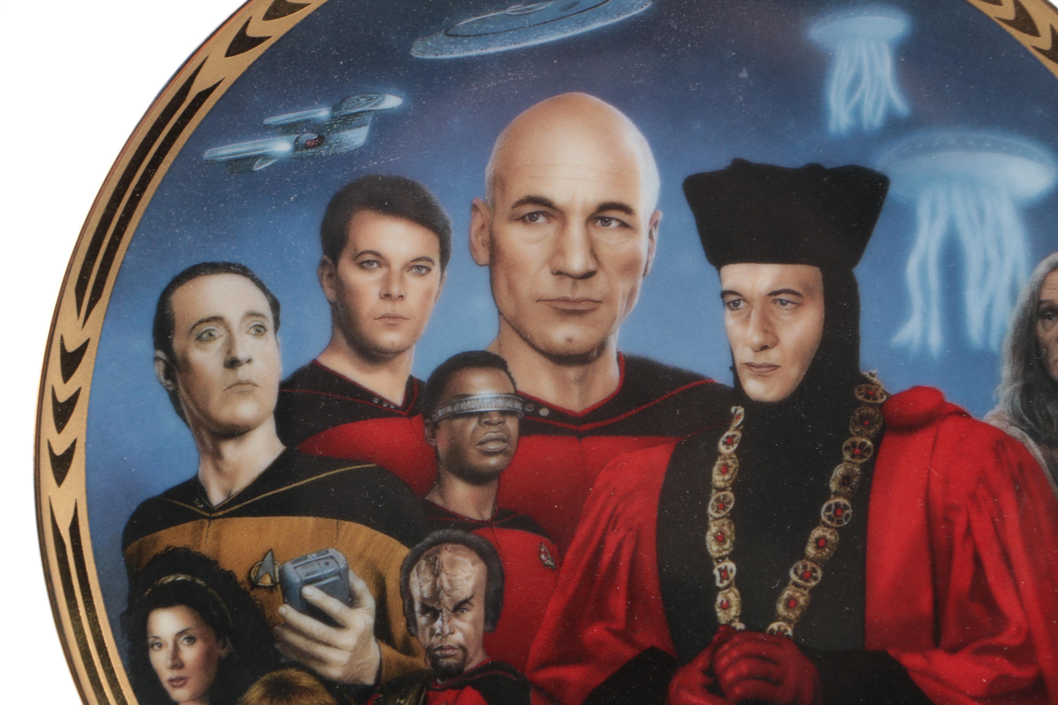 Hamilton Collection of "Star Trek" Collector Plates