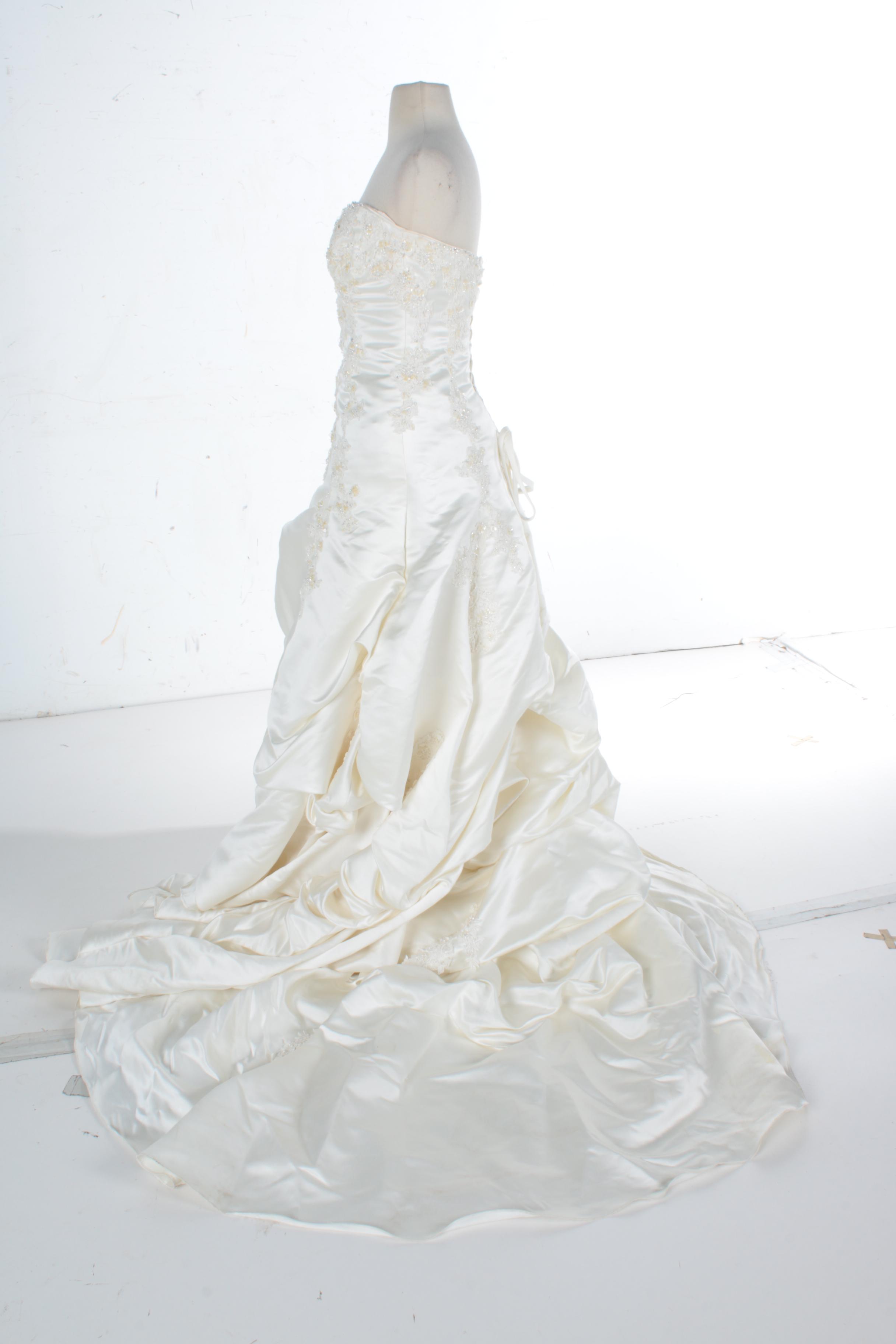 Maggie Sottero Couture Nevaya Corset-Style Strapless Wedding Gown