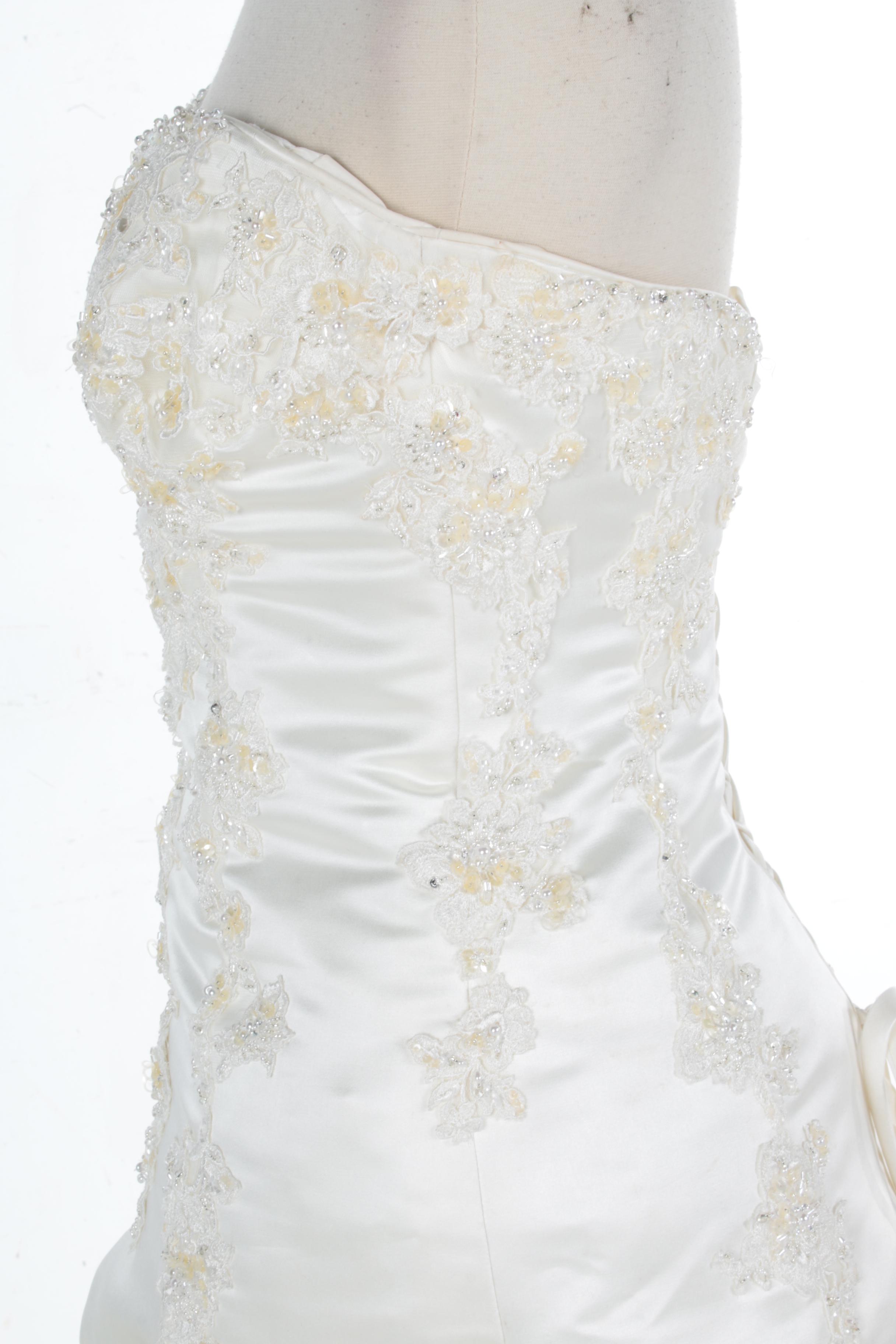 Maggie Sottero Couture Nevaya Corset-Style Strapless Wedding Gown