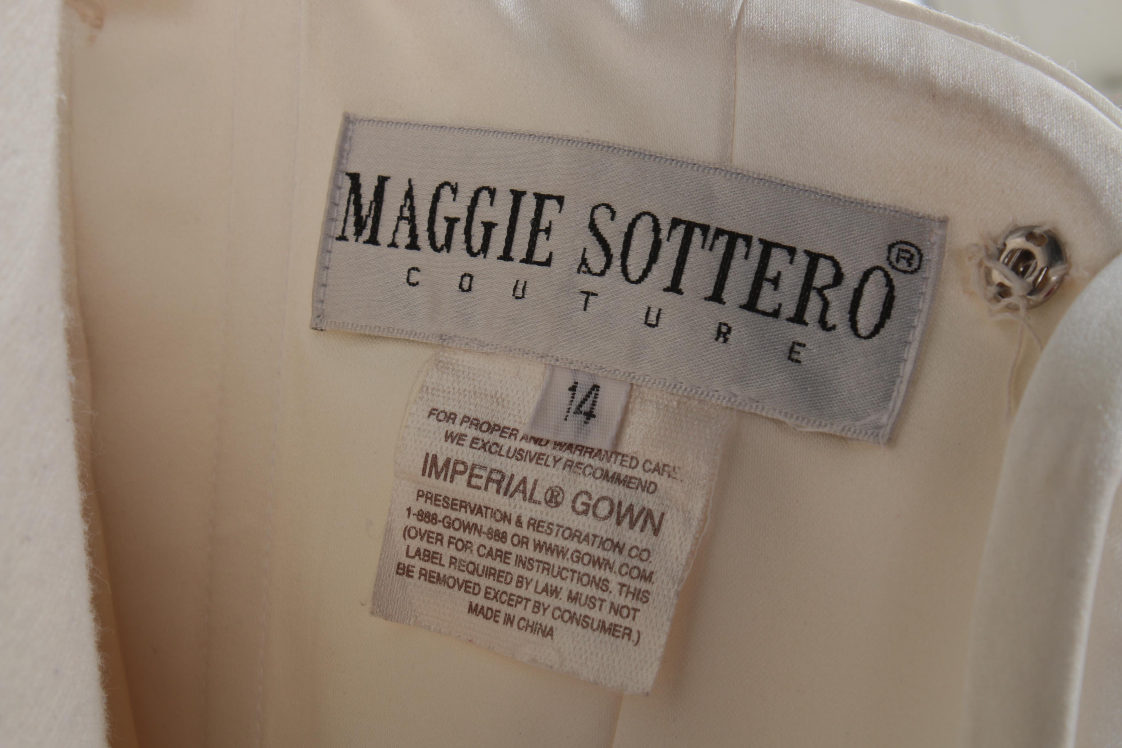 Maggie Sottero Couture Nevaya Corset-Style Strapless Wedding Gown