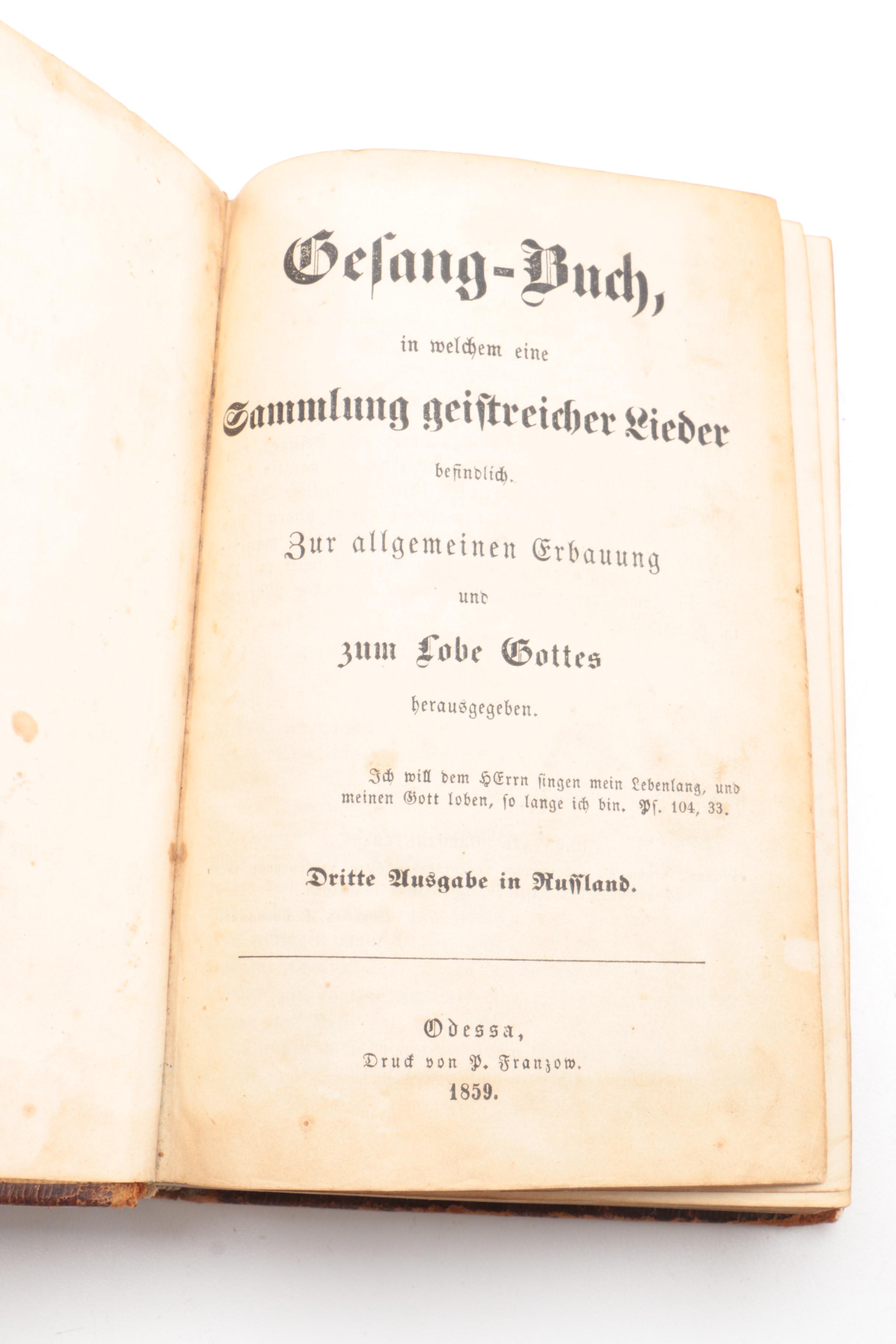 Assorted Antique and Vintage Books