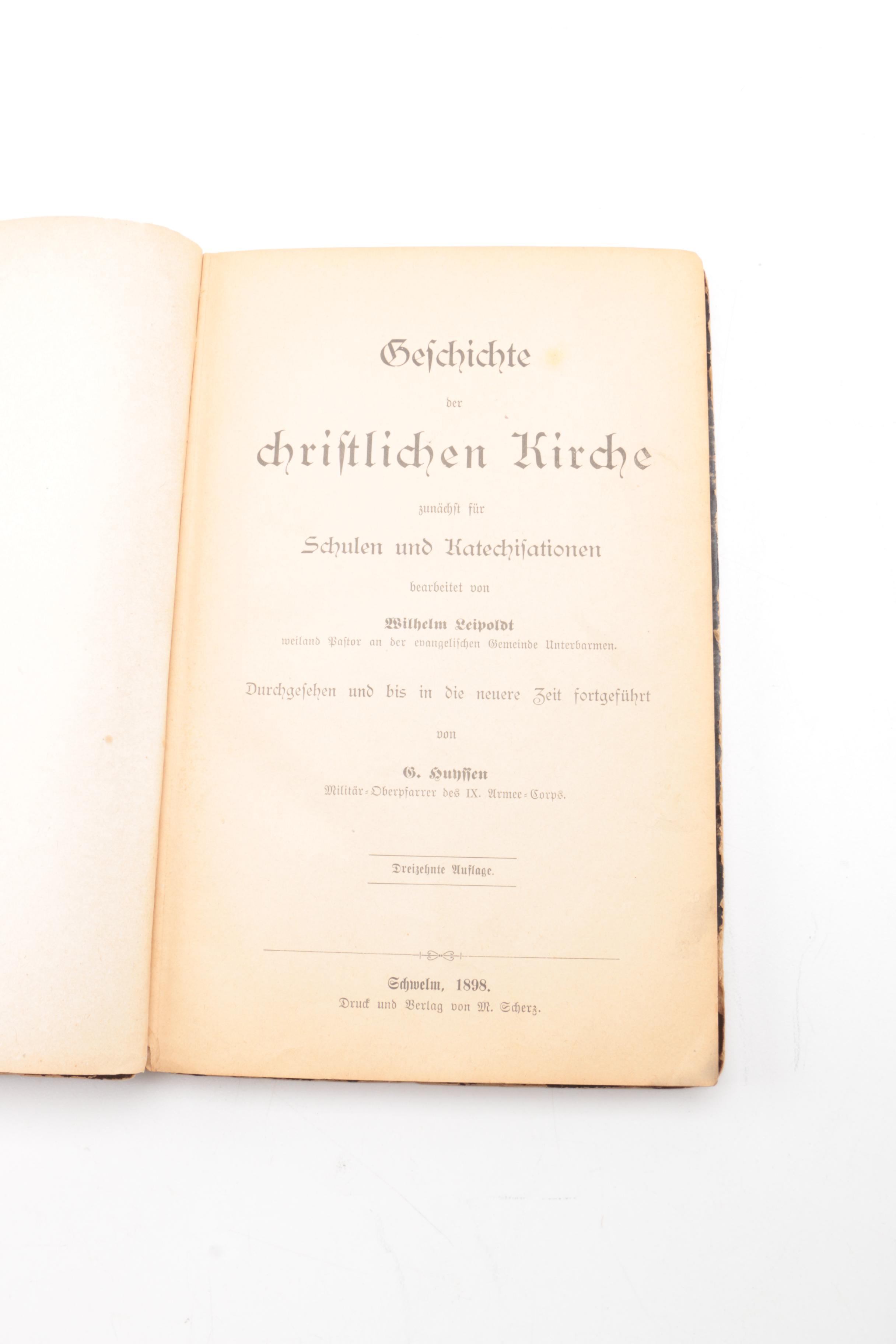 Assorted Antique and Vintage Books