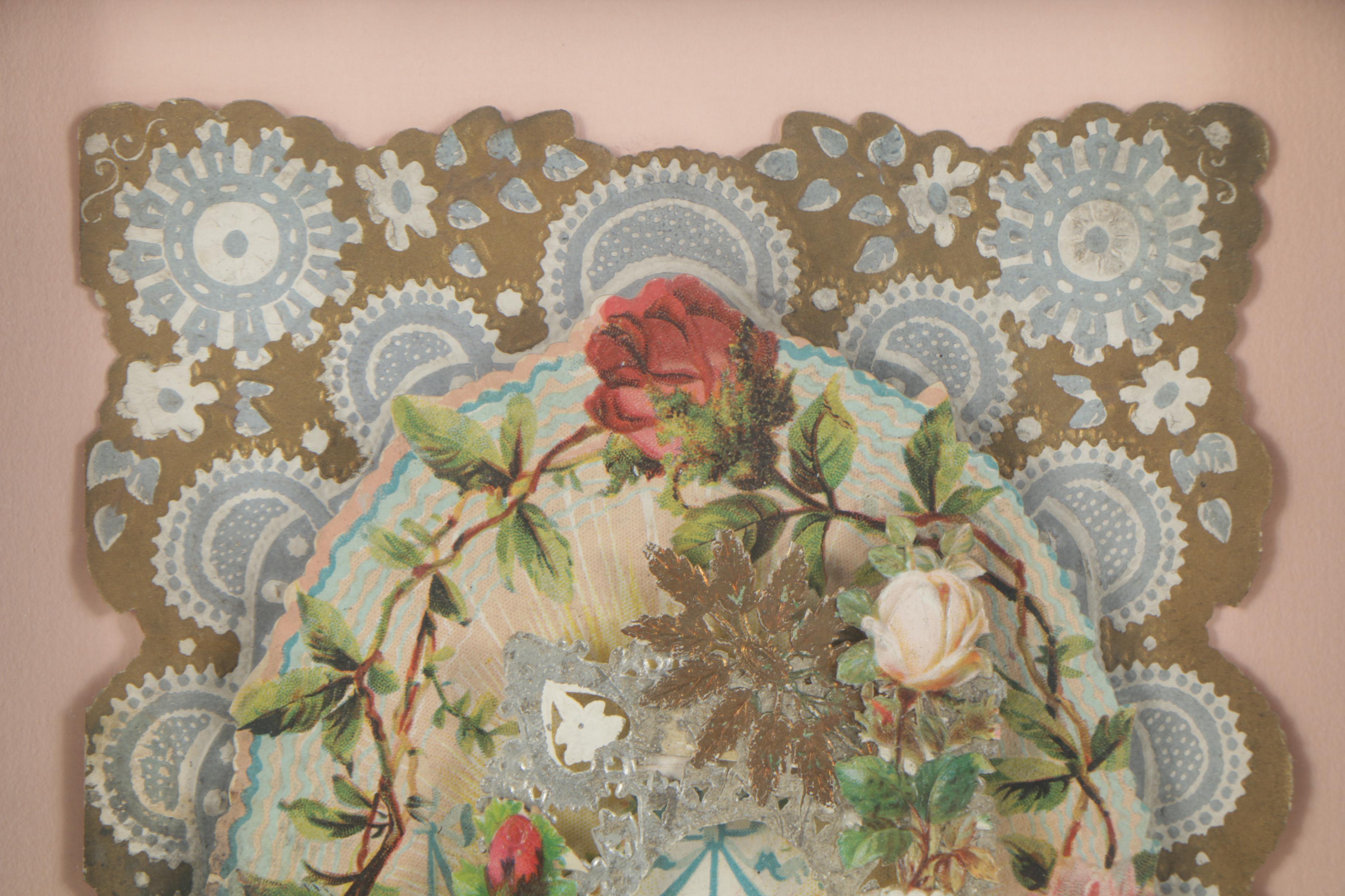 Mixed Media Collage "An Offering of True Love"