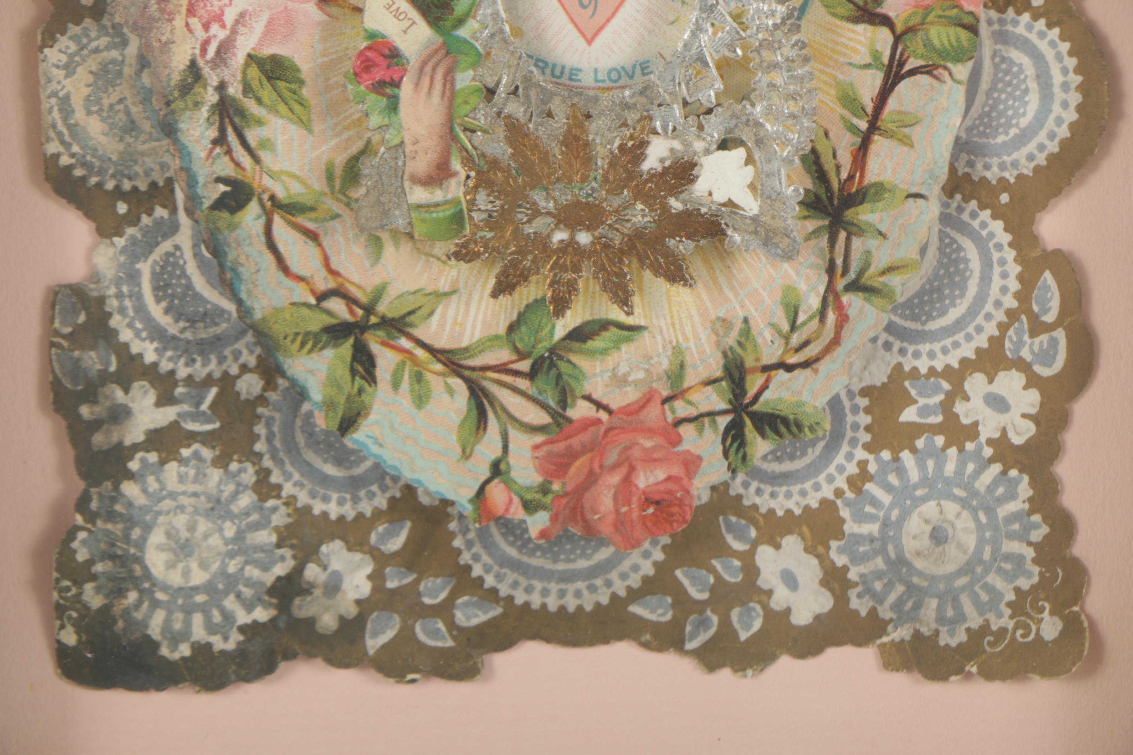 Mixed Media Collage "An Offering of True Love"