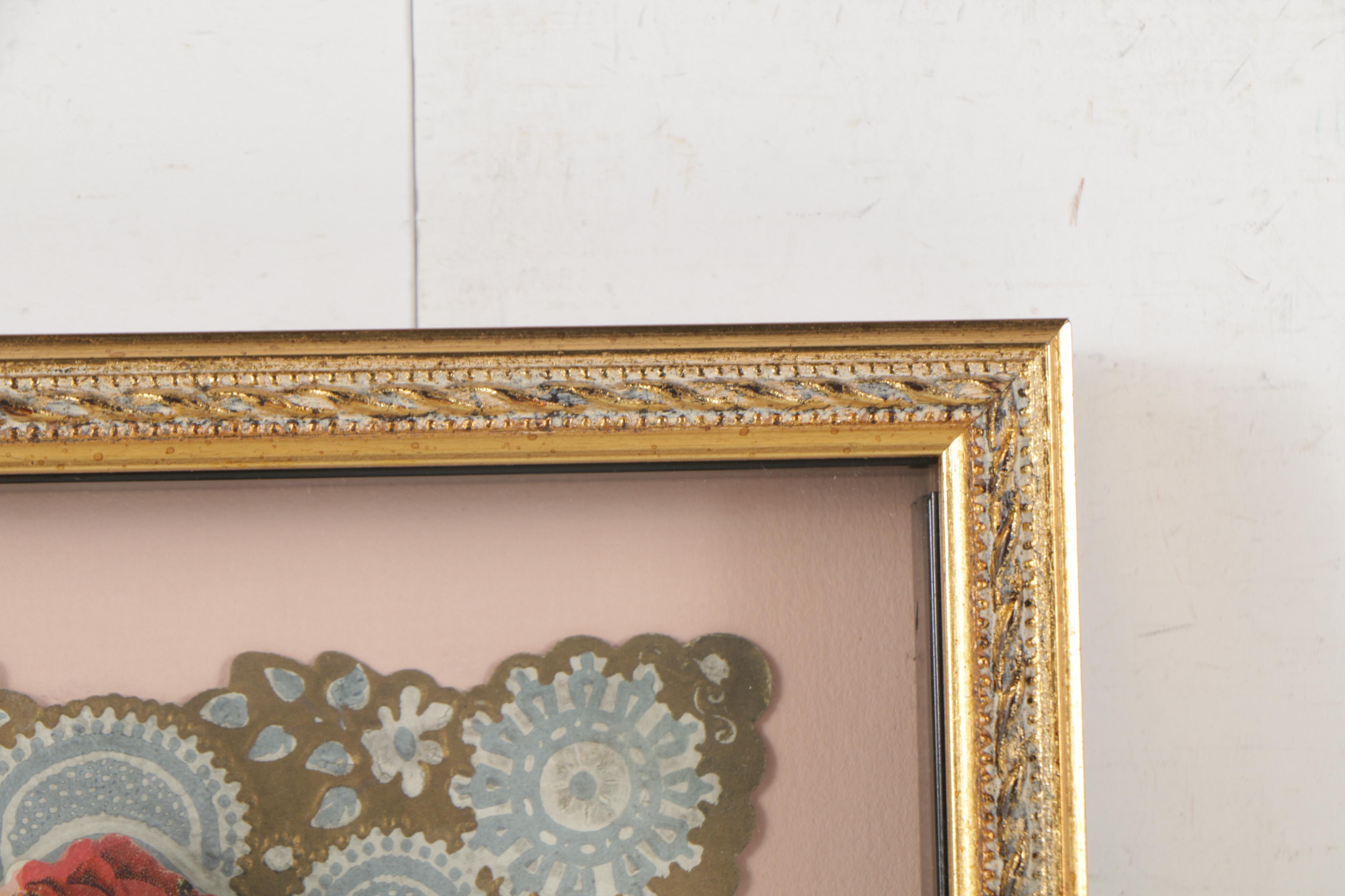 Mixed Media Collage "An Offering of True Love"