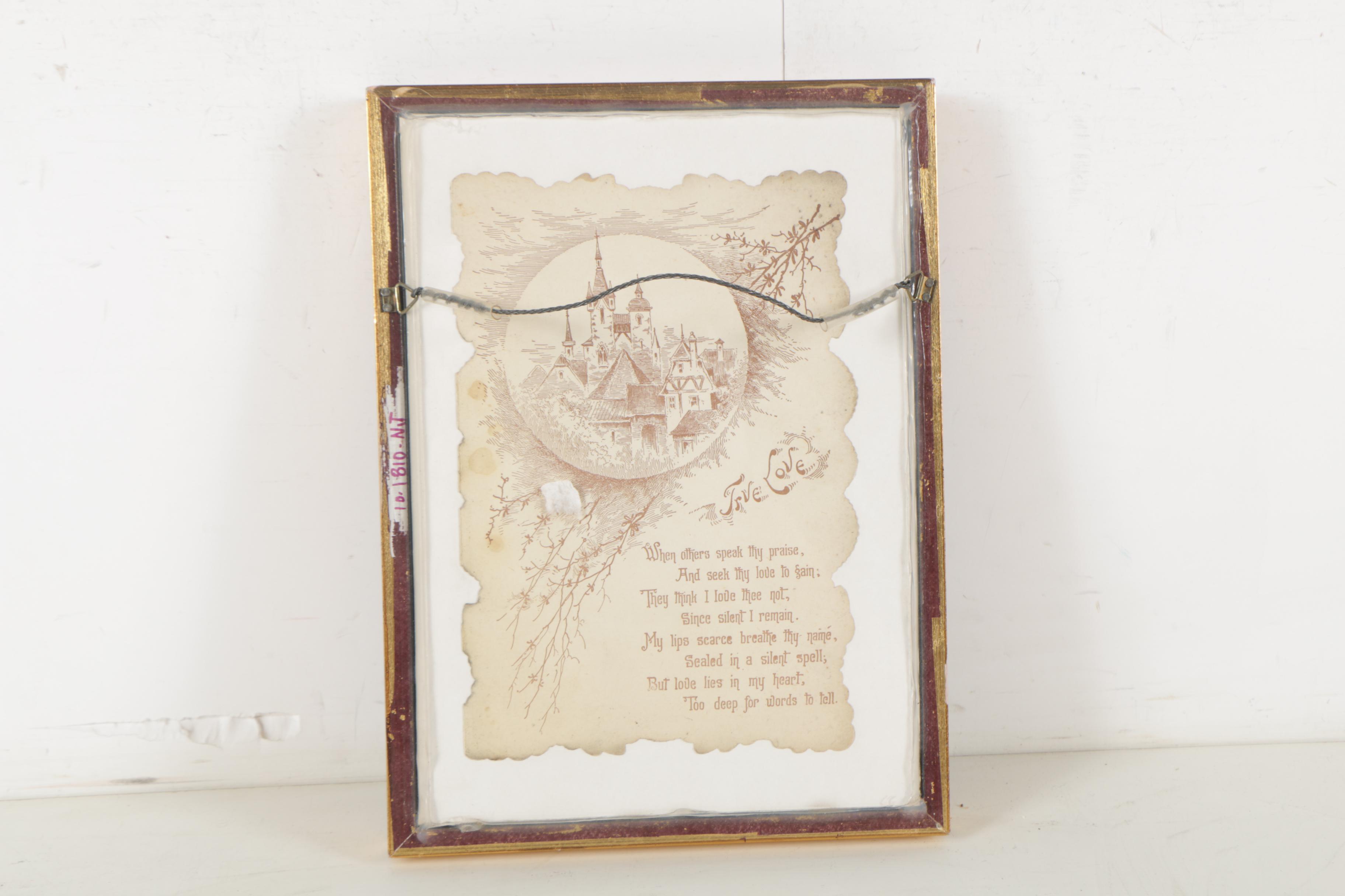 Mixed Media Collage "An Offering of True Love"