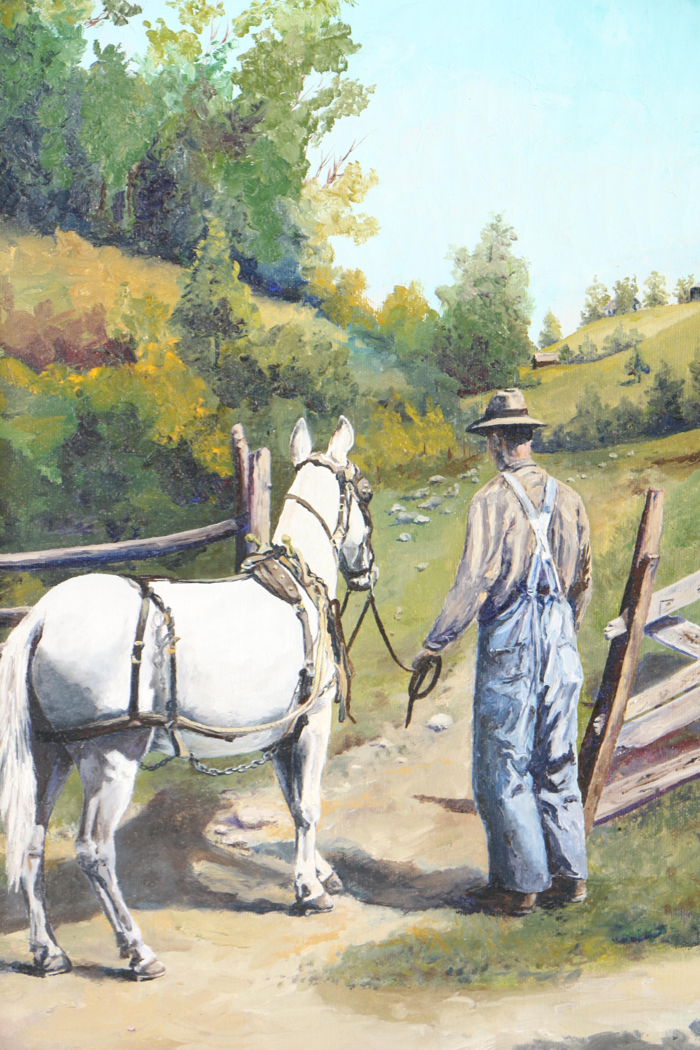 Charlie Cox Oil Painting