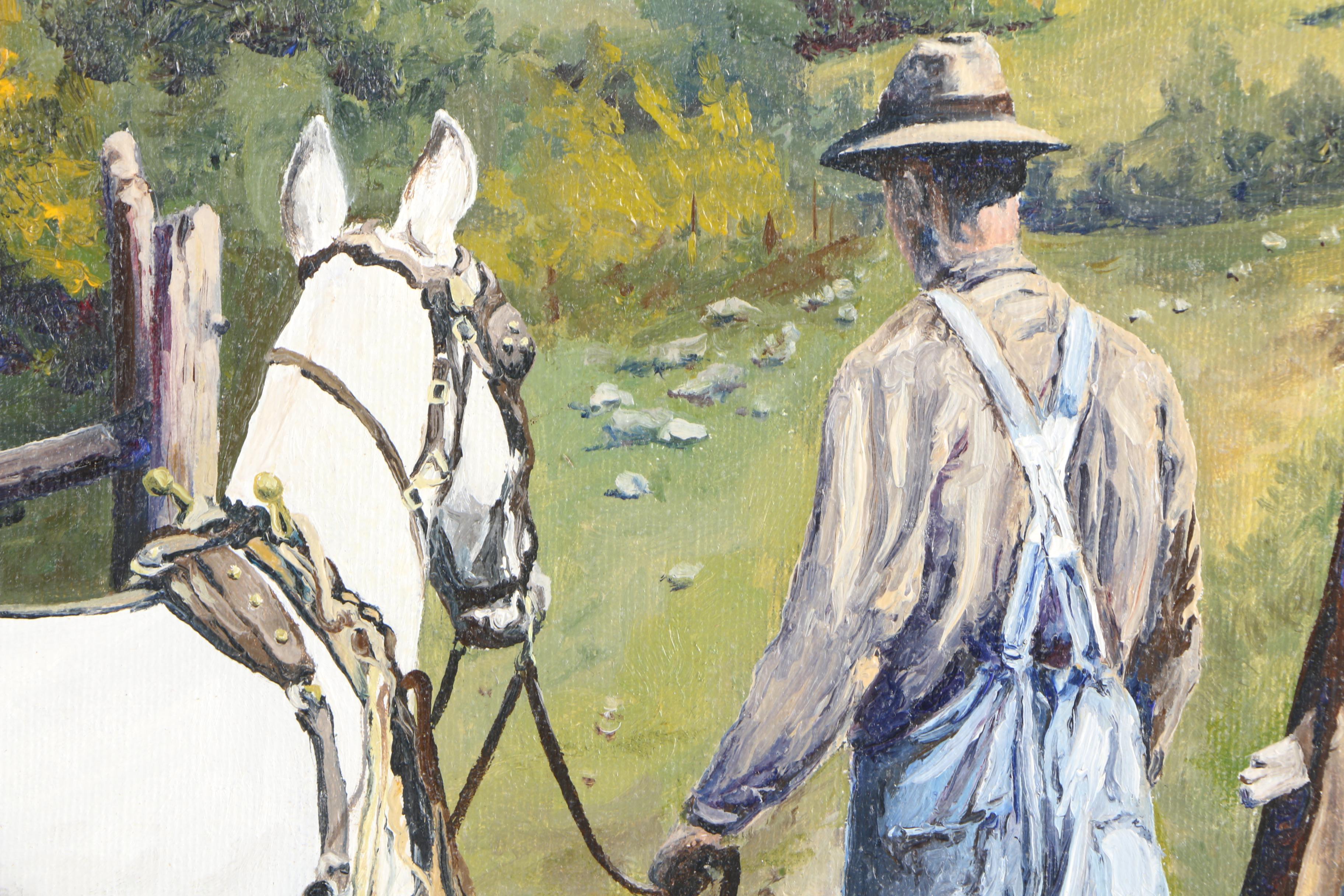 Charlie Cox Oil Painting