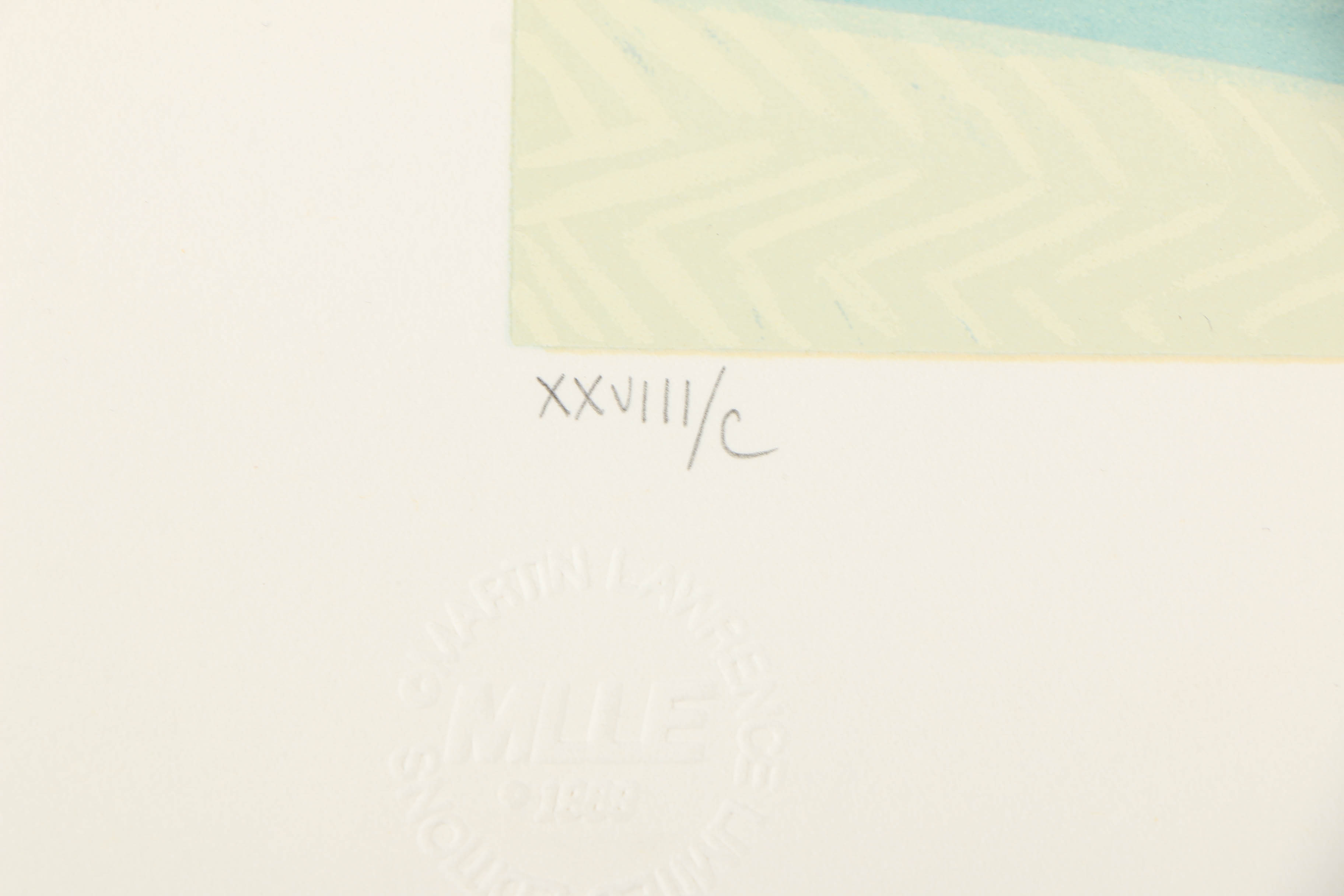 Susan Rios Limited Edition Serigraph "Retreat"