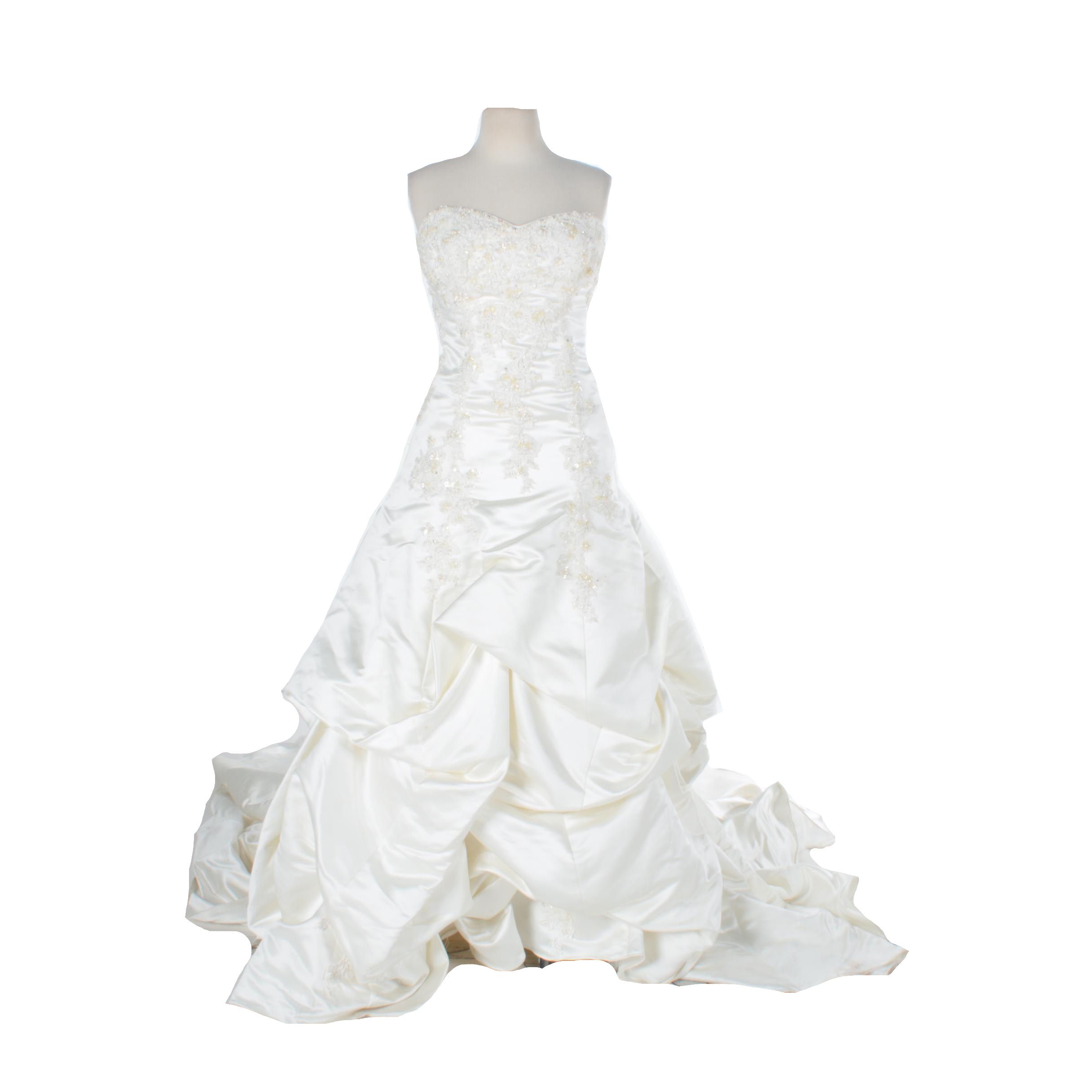 Maggie Sottero Couture Nevaya Corset-Style Strapless Wedding Gown