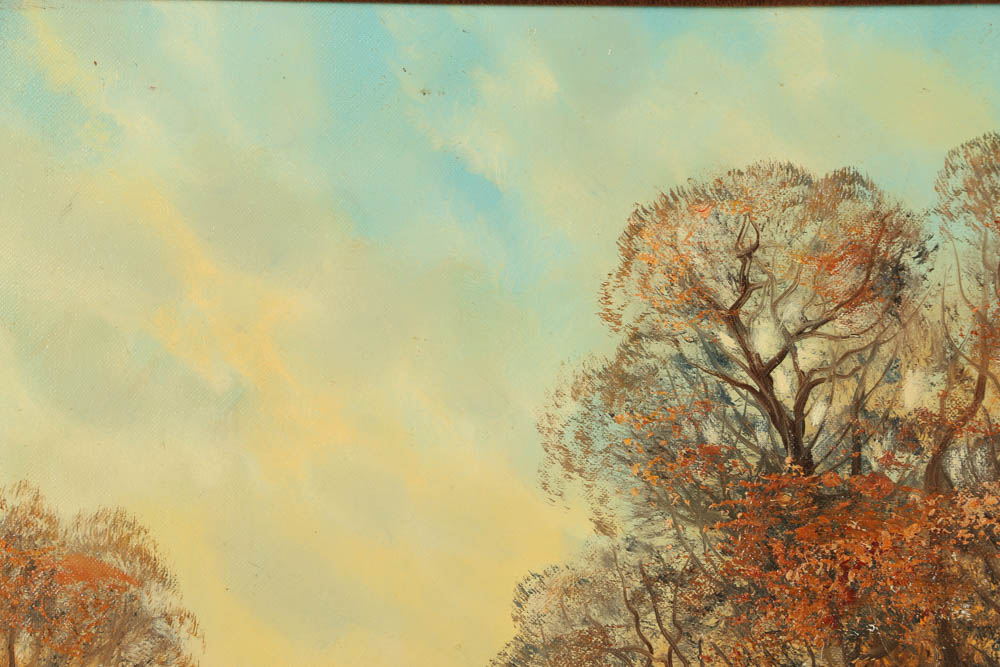 Horst Baumgart Oil Painting