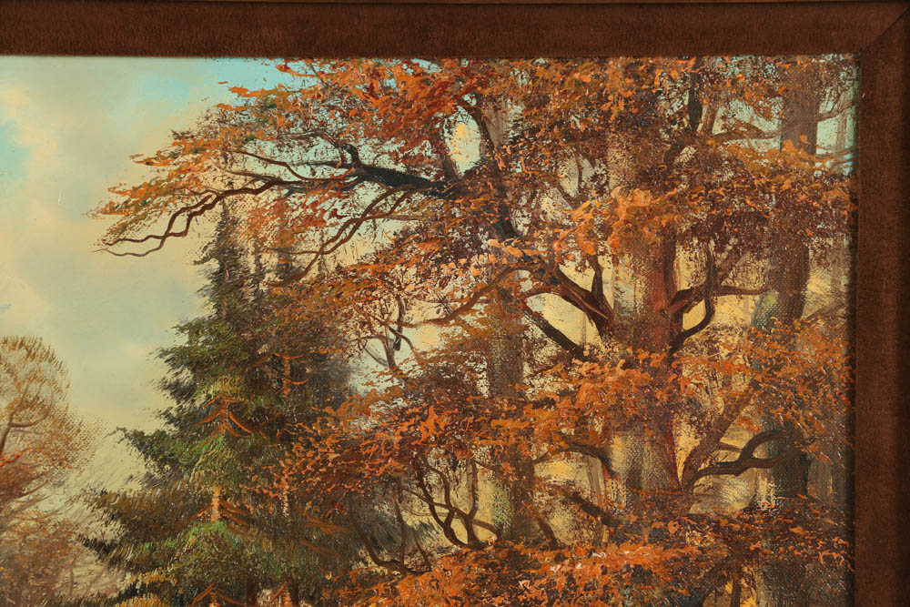 Horst Baumgart Oil Painting