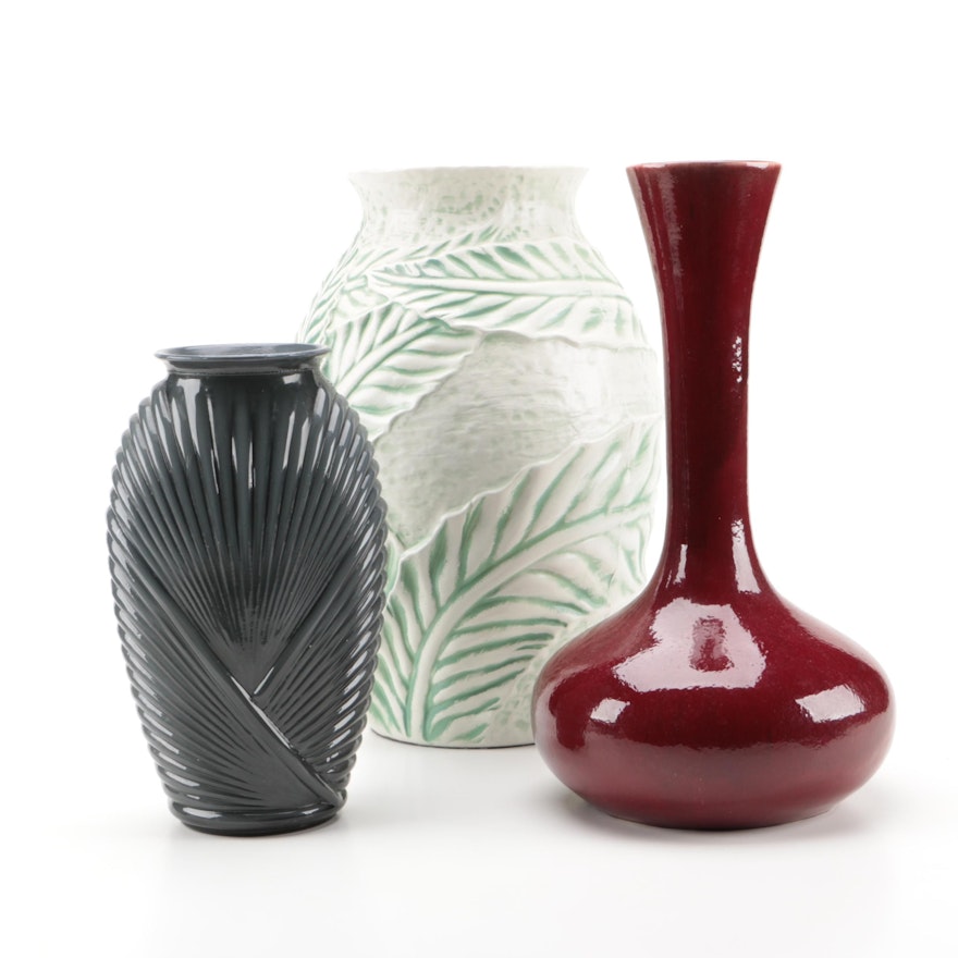Ceramic and Glass Vases