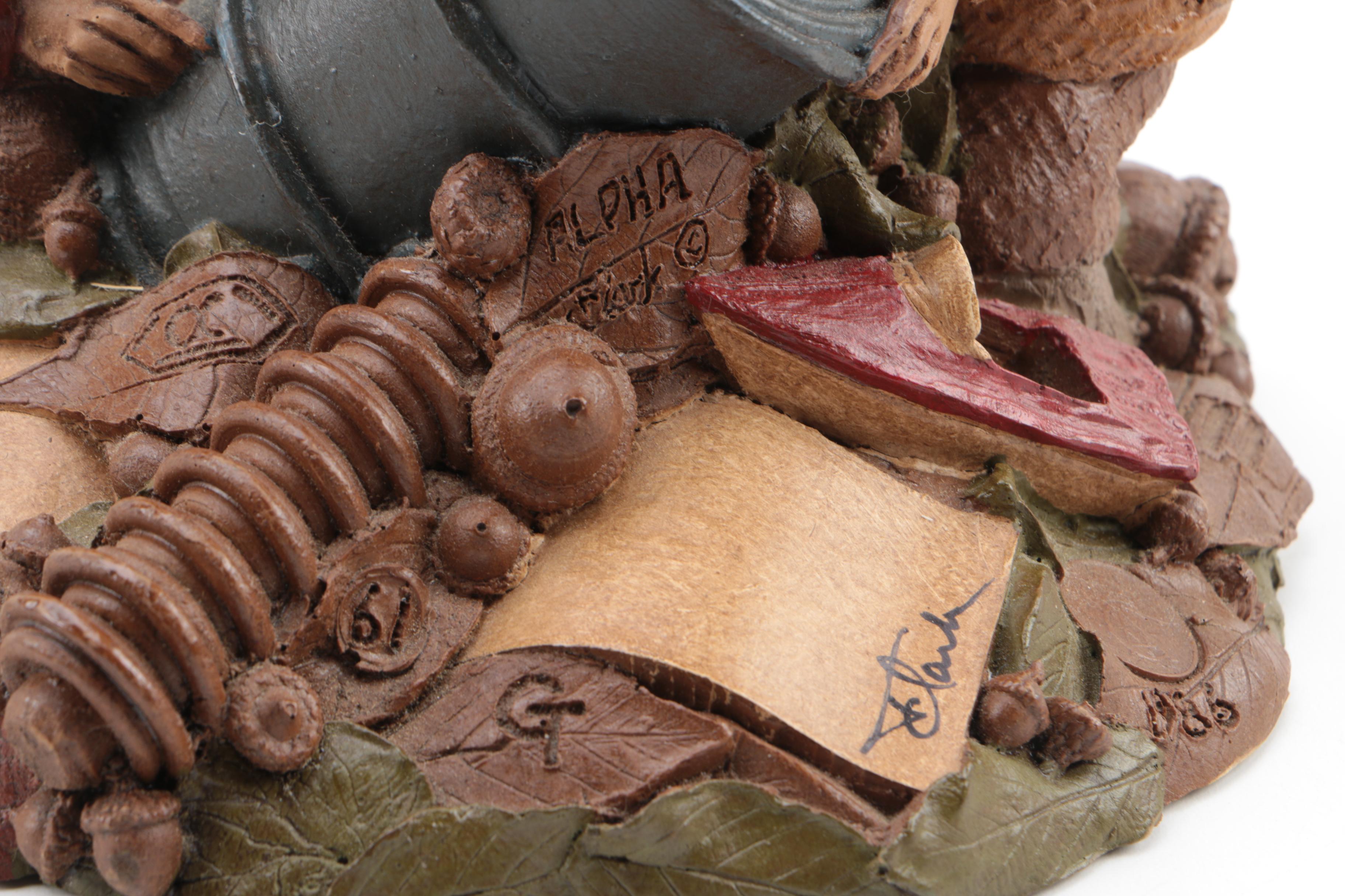 1983 Tom Clark Signed "Alpha" Resin Figurine