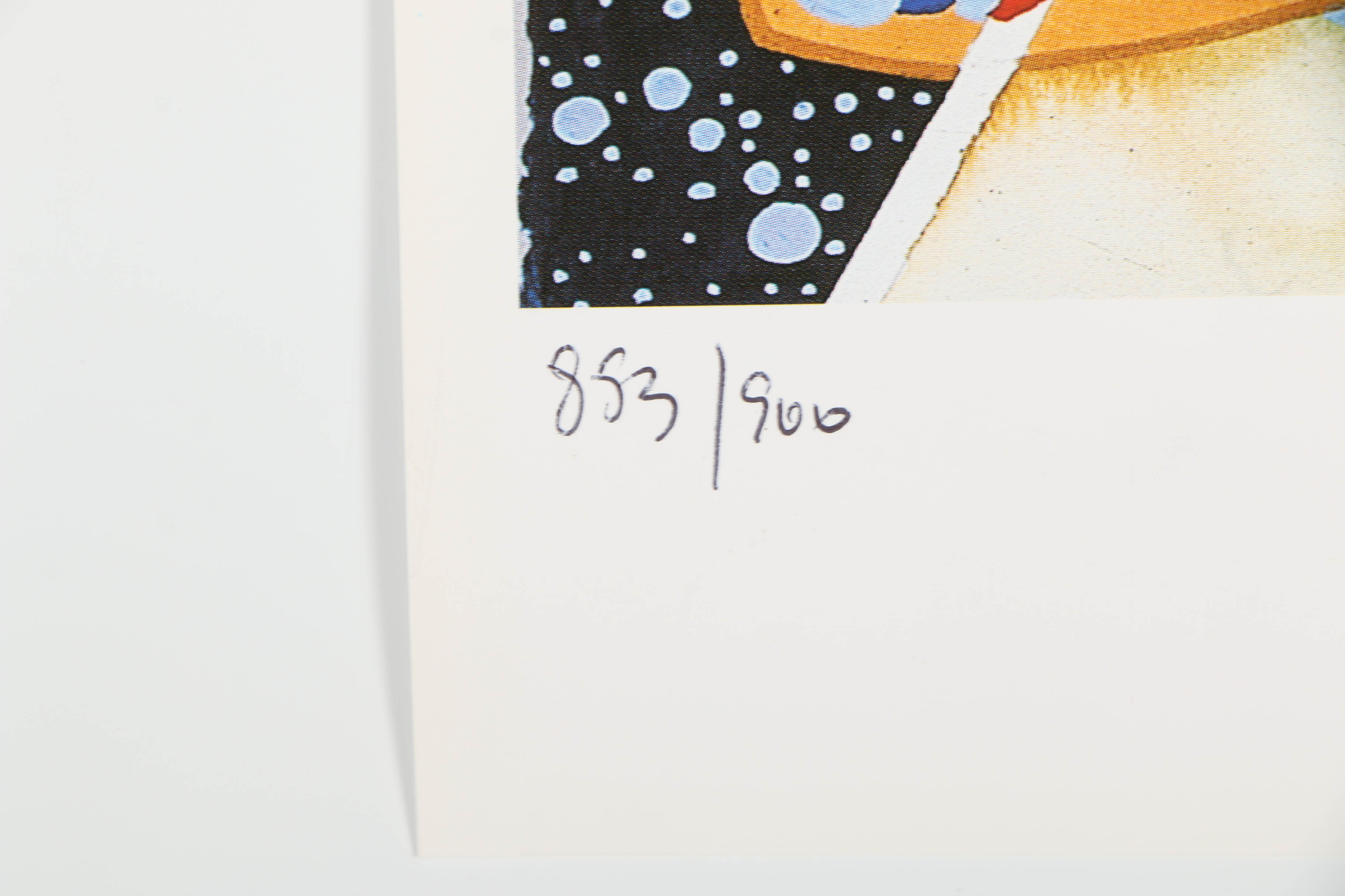 Raphael Abecassis Limited Edition Offset Lithograph "Menorah"