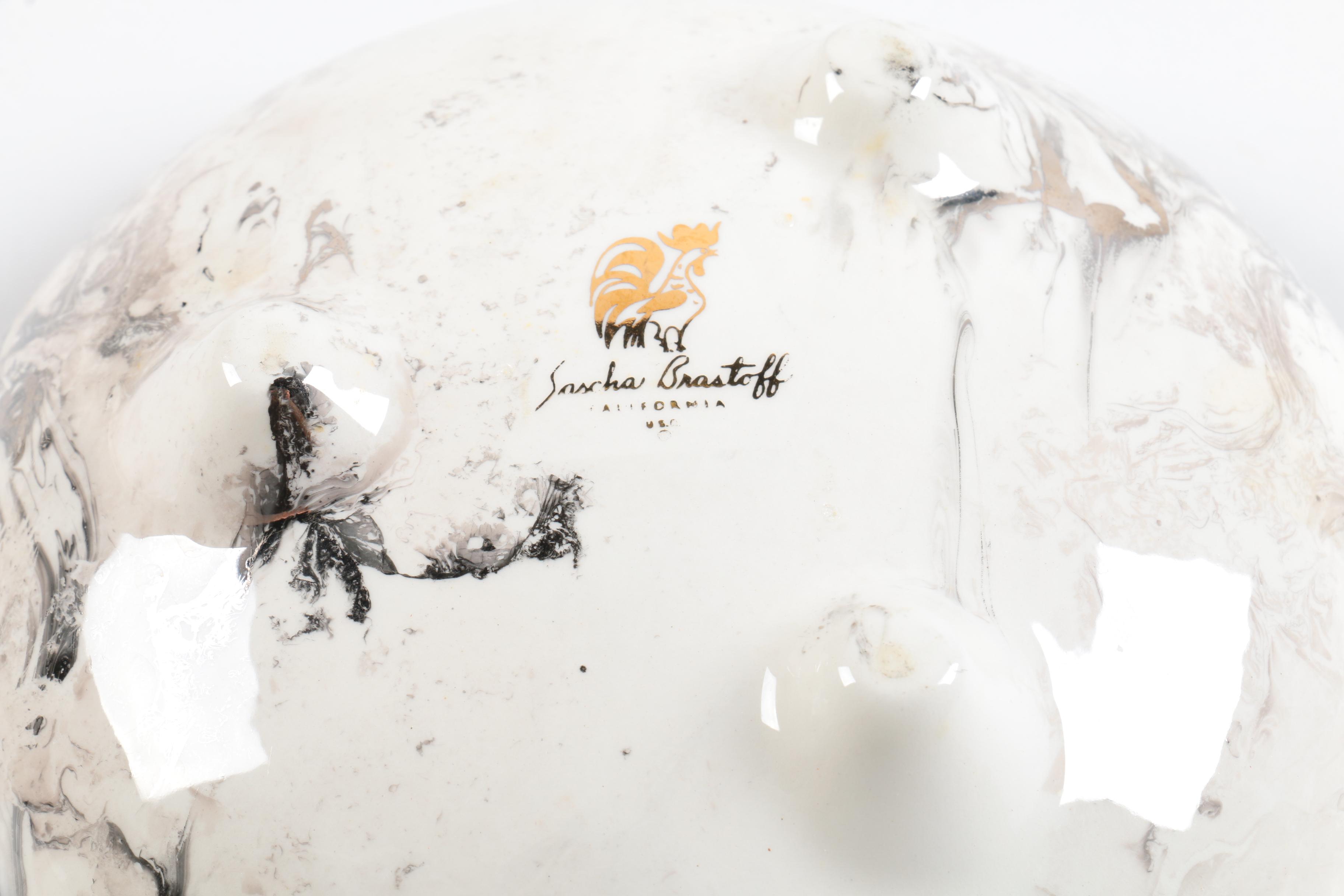 Sascha Brastoff "Surf Ballet" Tableware