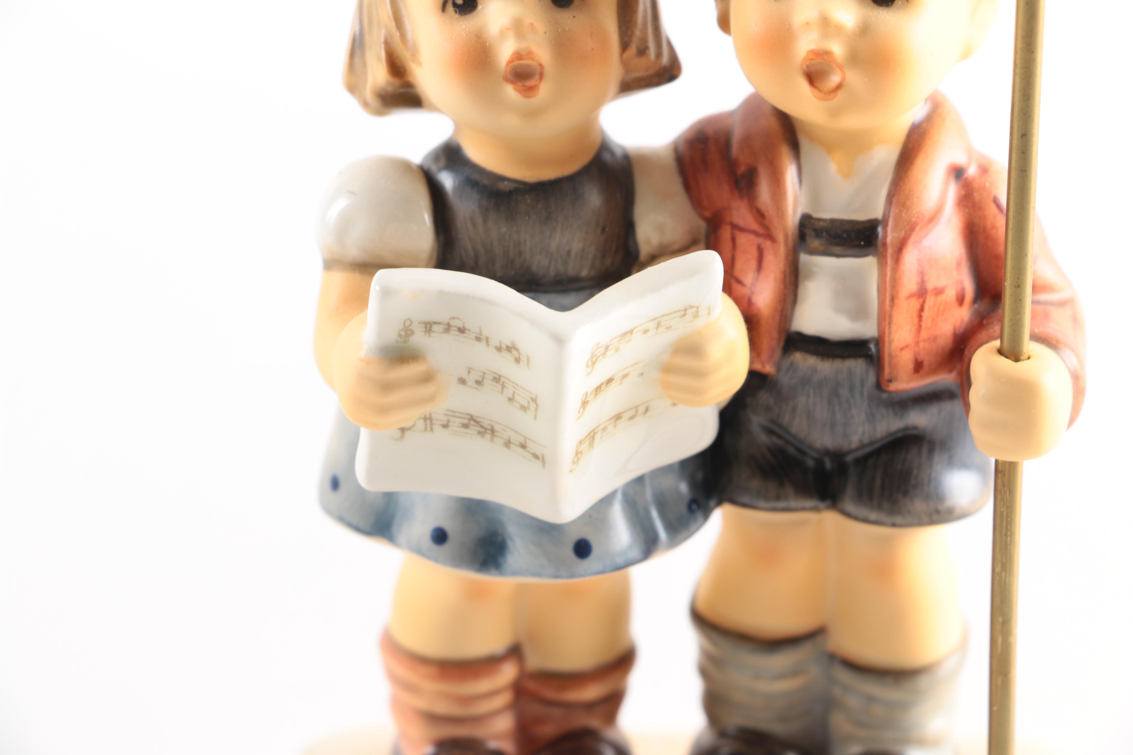 M.I. Hummel Club 20th Birthday "Celebrate with Song" Porcelain Figurine