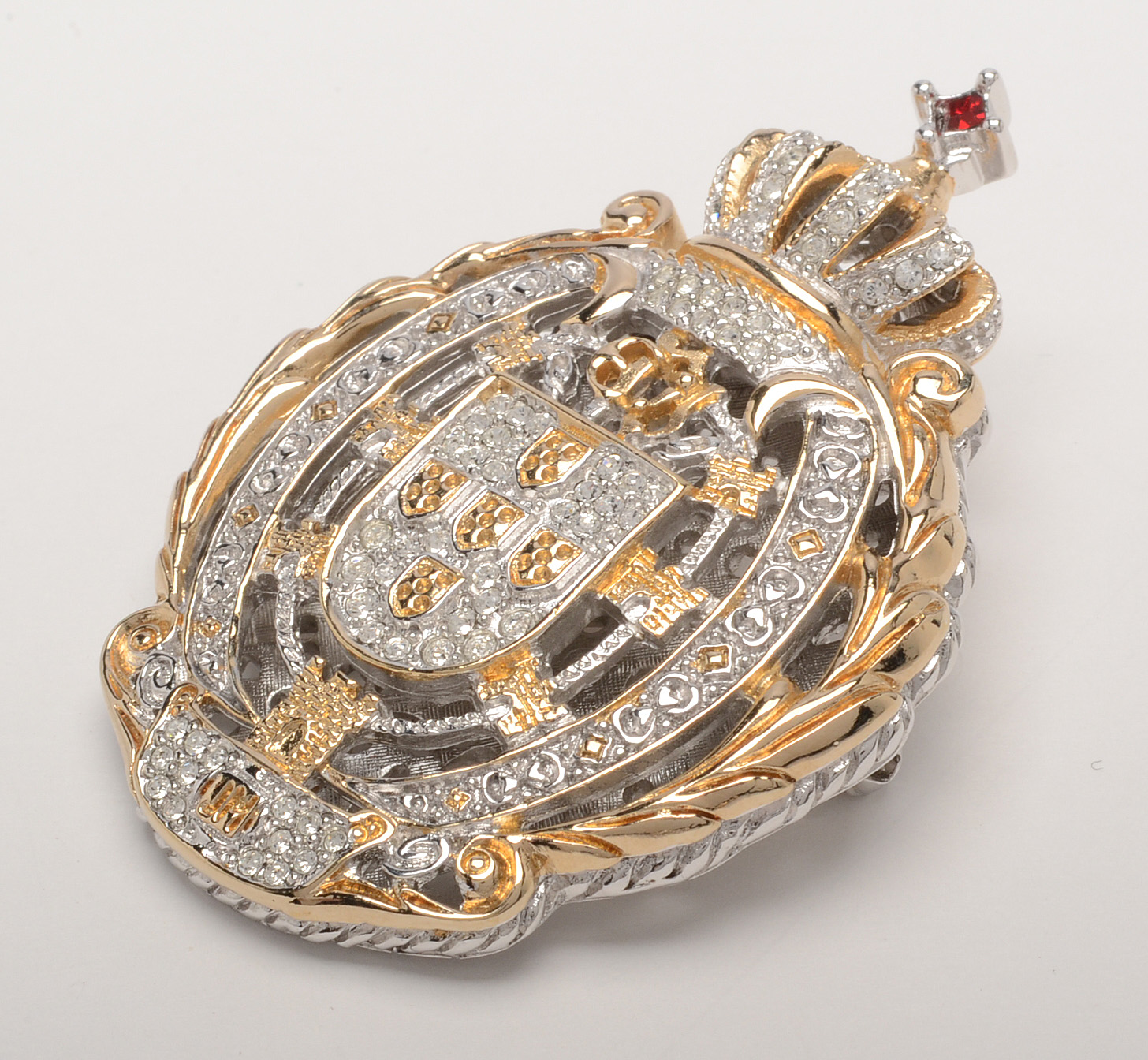 John Medeiros Brooch, Bracelet and Earrings