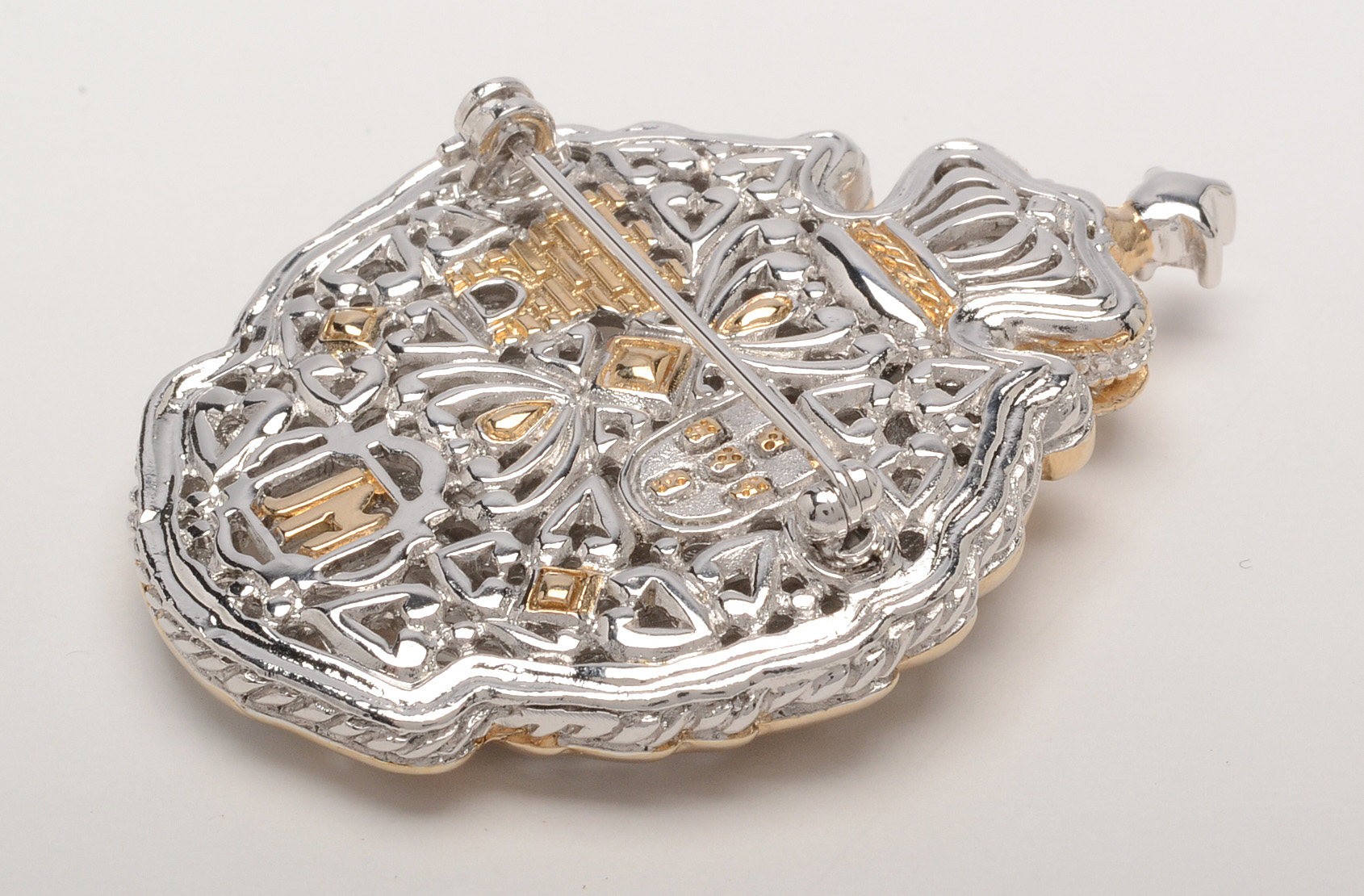 John Medeiros Brooch, Bracelet and Earrings