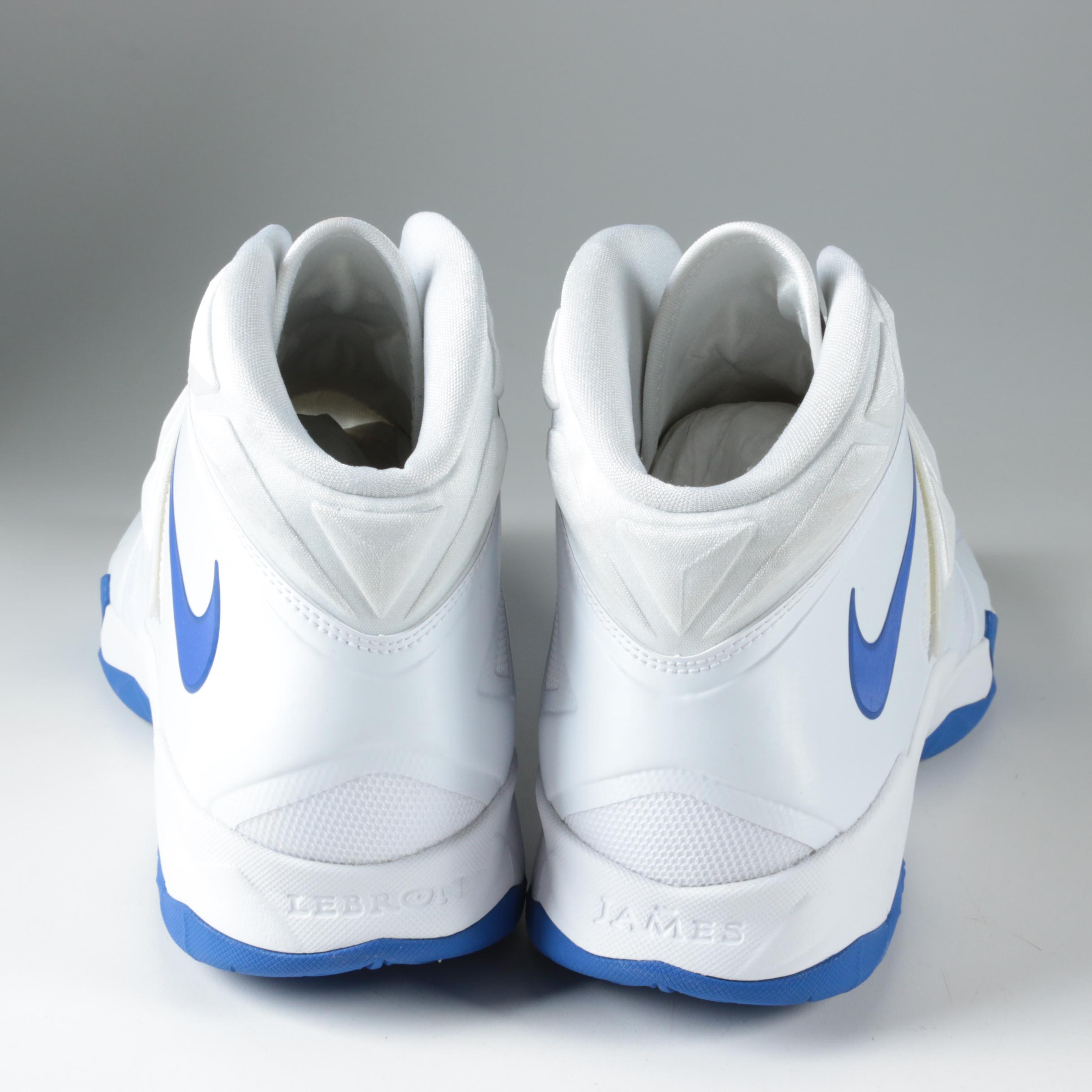 Men's UK Team Issued Nike Zoom LeBron James Soldier VII Basketball Sneakers