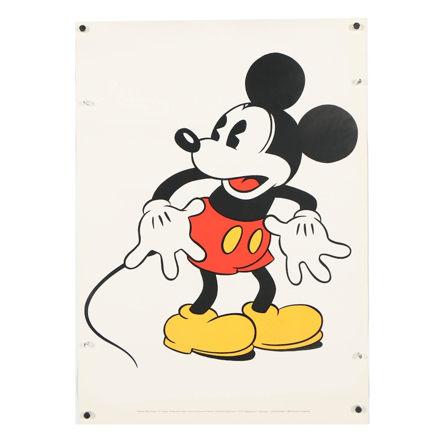 Sowa & Reiser Serigraph "Mickey Mouse"