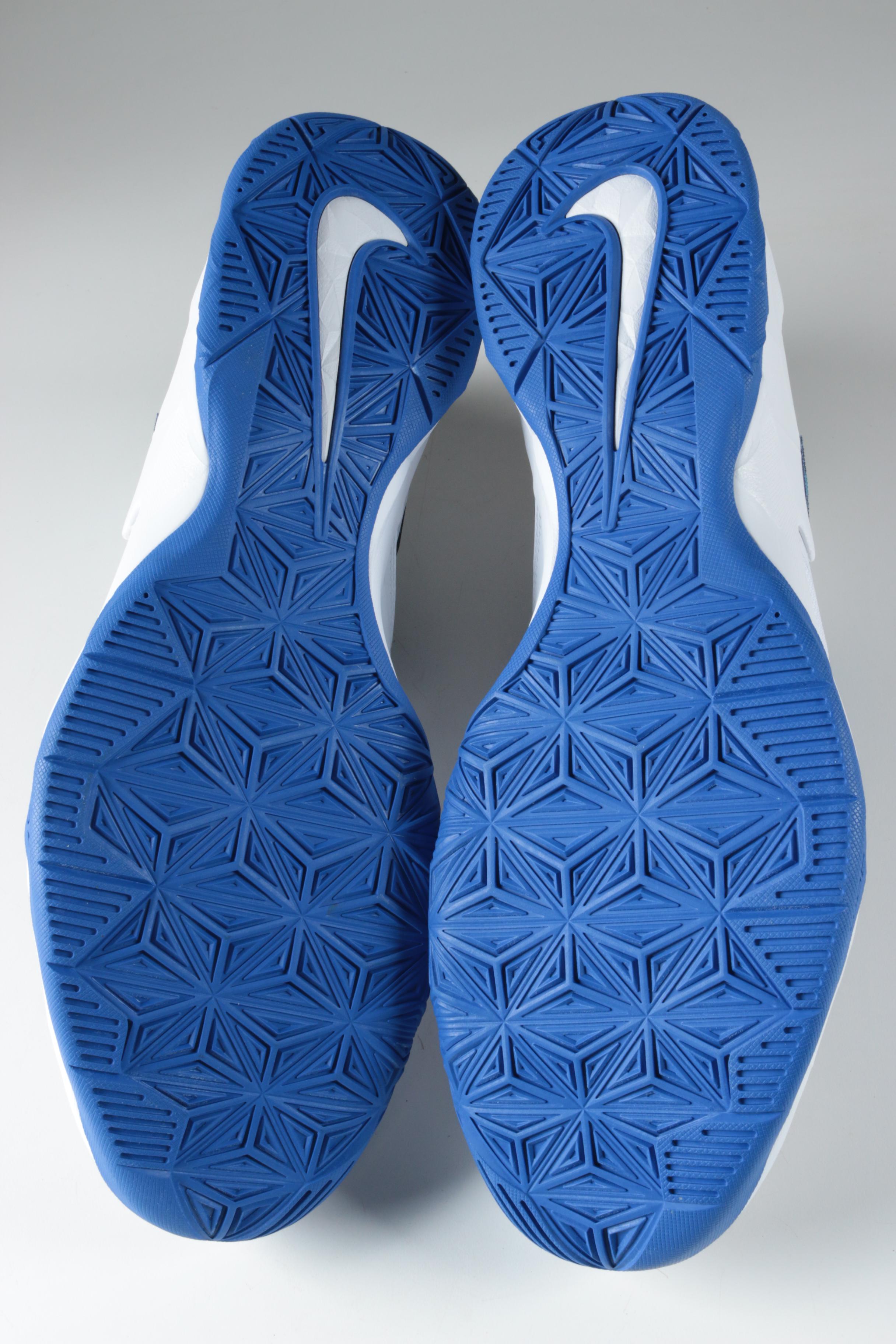 Men's UK Team Issued Nike Zoom LeBron James Soldier VII Basketball Sneakers