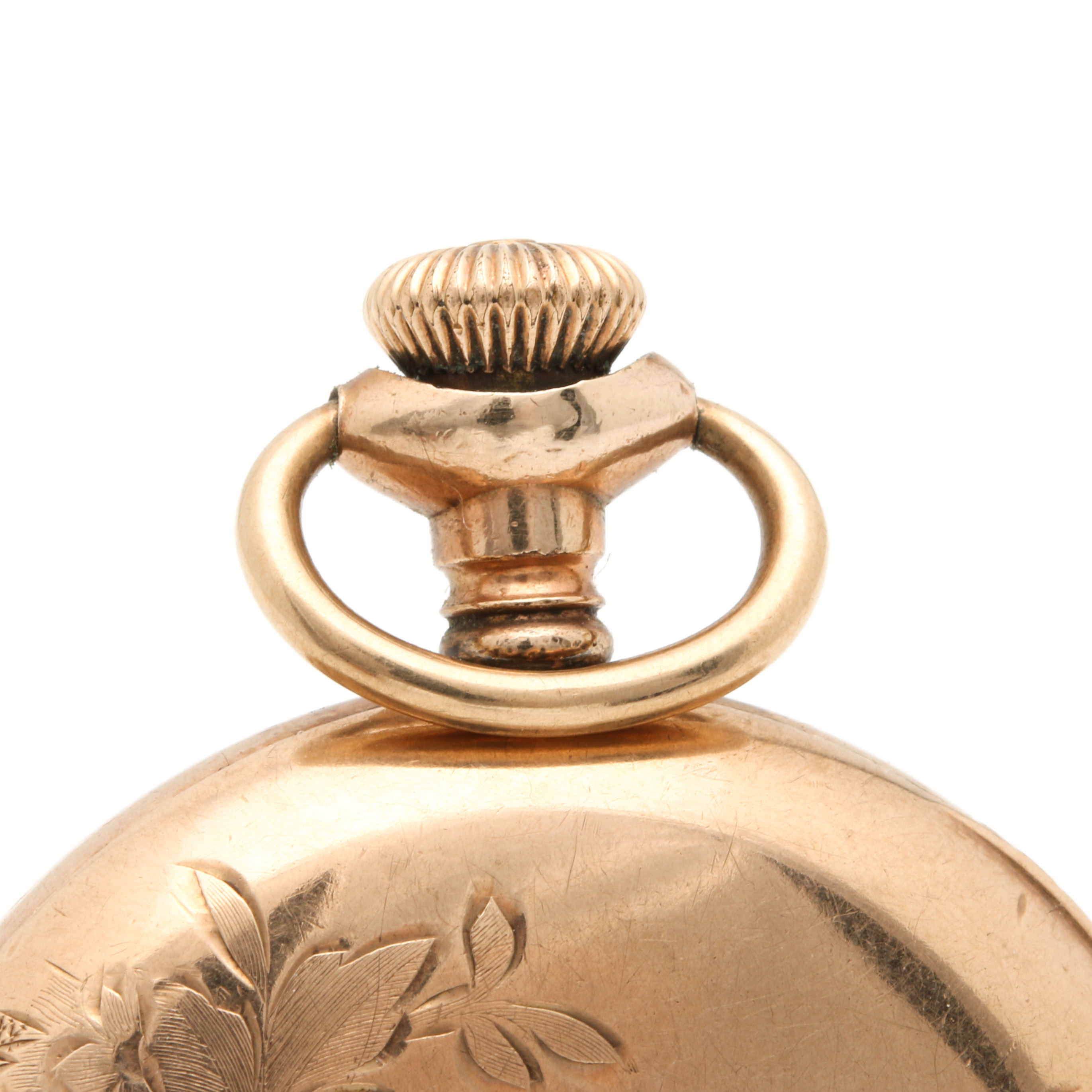 Antique Elgin Gold Filled Pocket Watch With Display Case