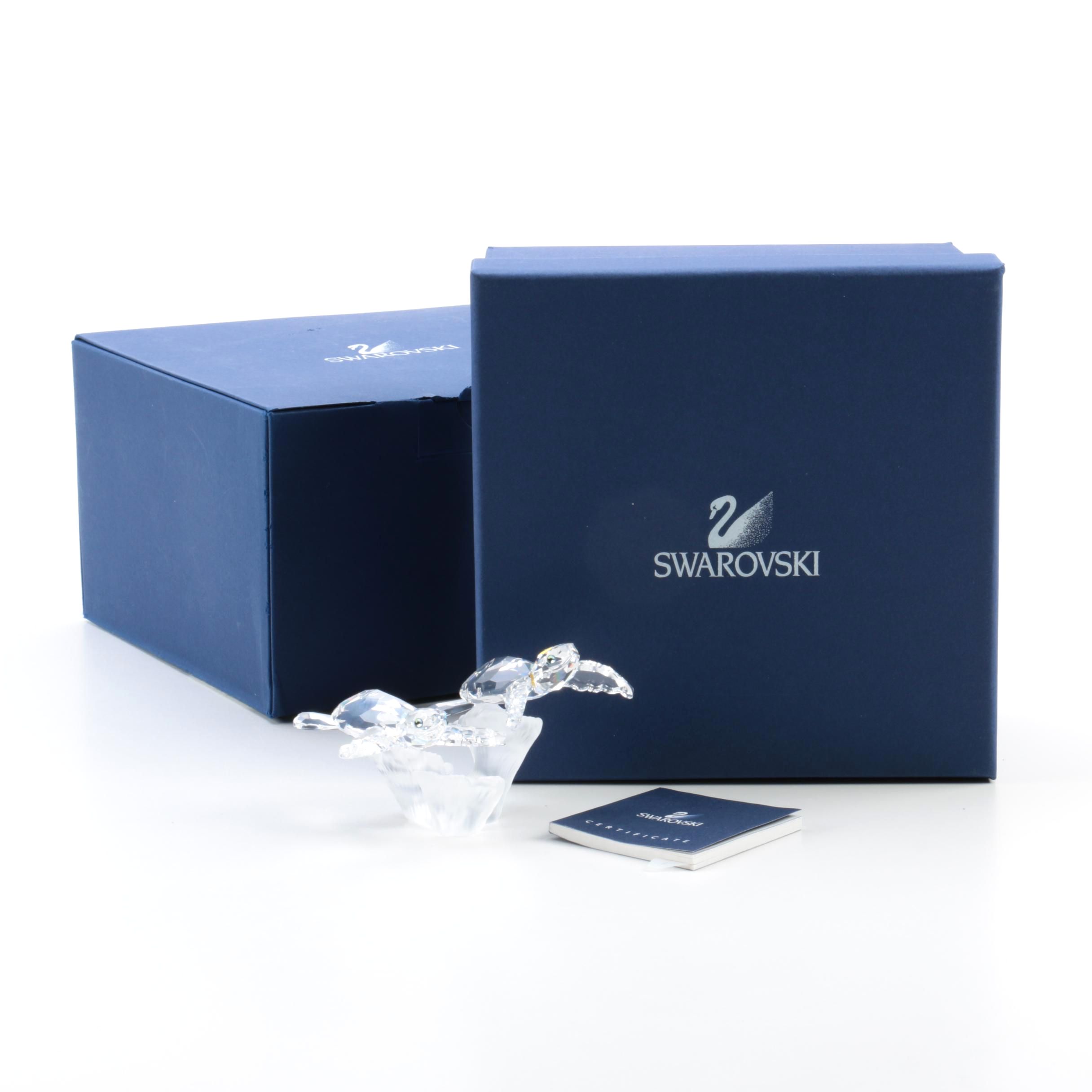 Swarovski "Baby Sea Turtles" Figurine