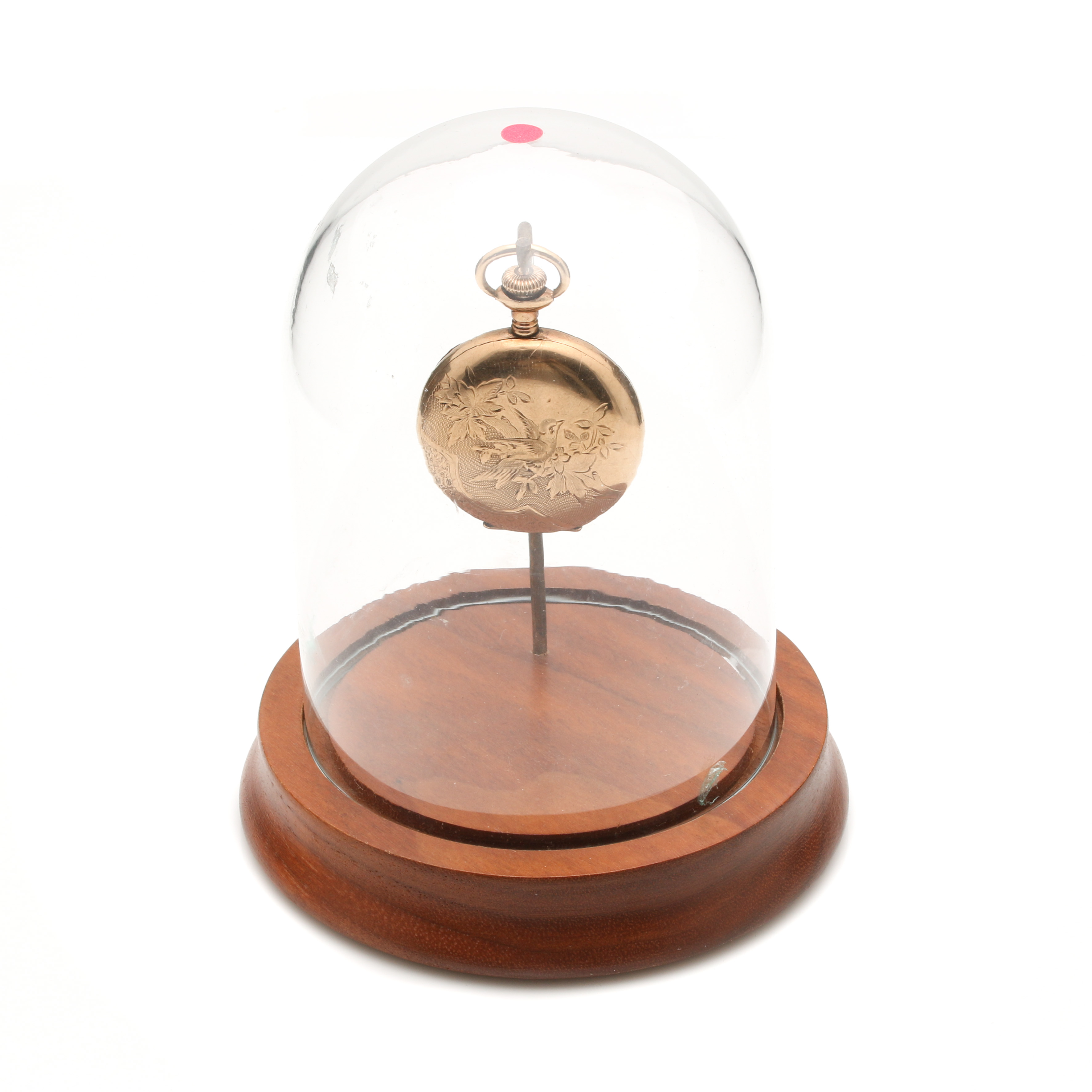 Antique Elgin Gold Filled Pocket Watch With Display Case