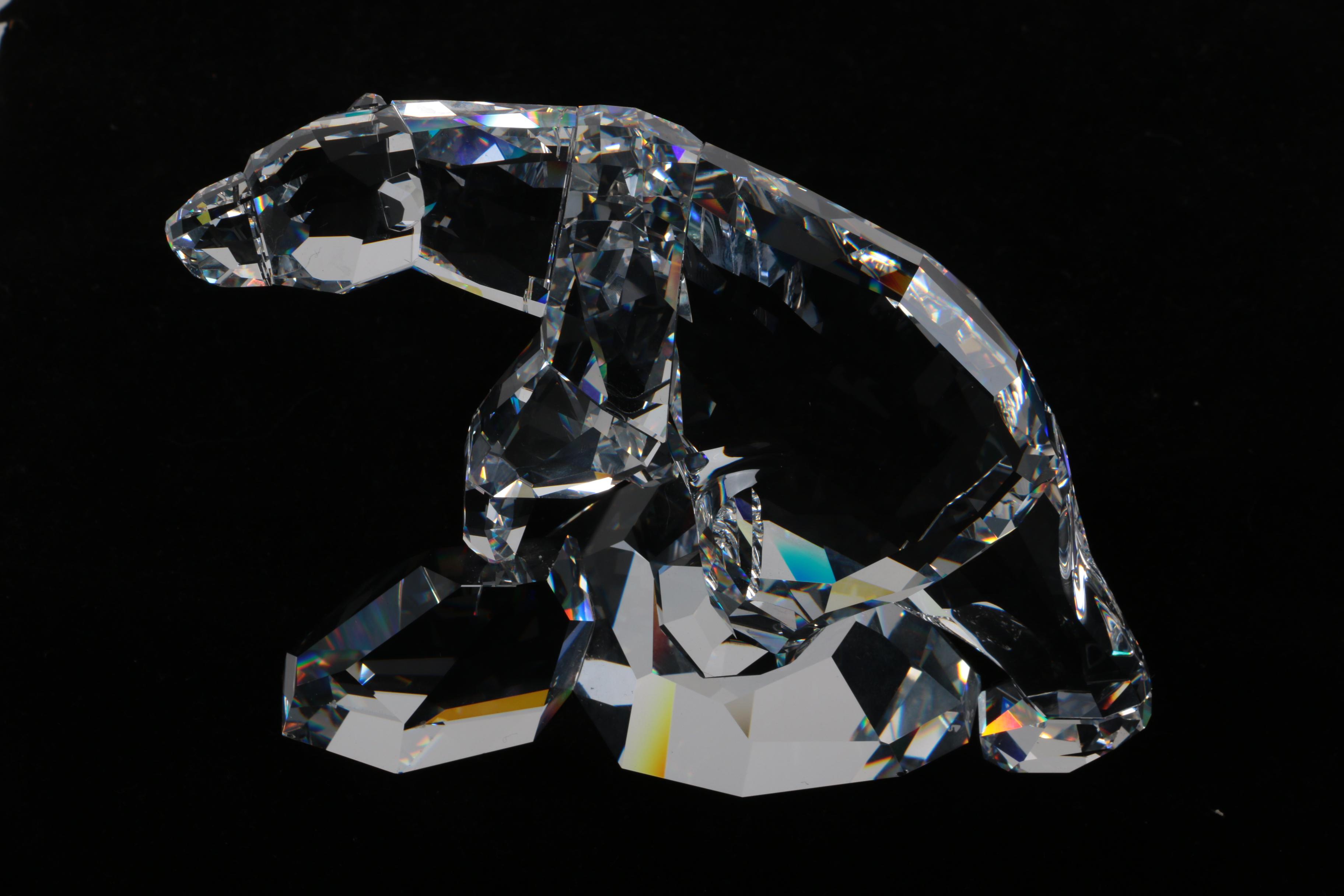 Swarovski "Nanuc Polar Bear" Crystal Figurine