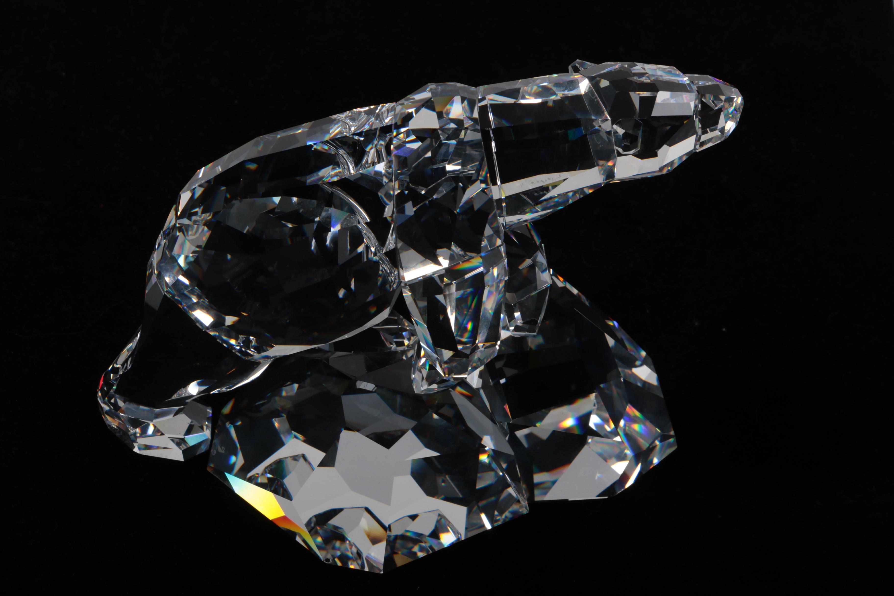 Swarovski "Nanuc Polar Bear" Crystal Figurine