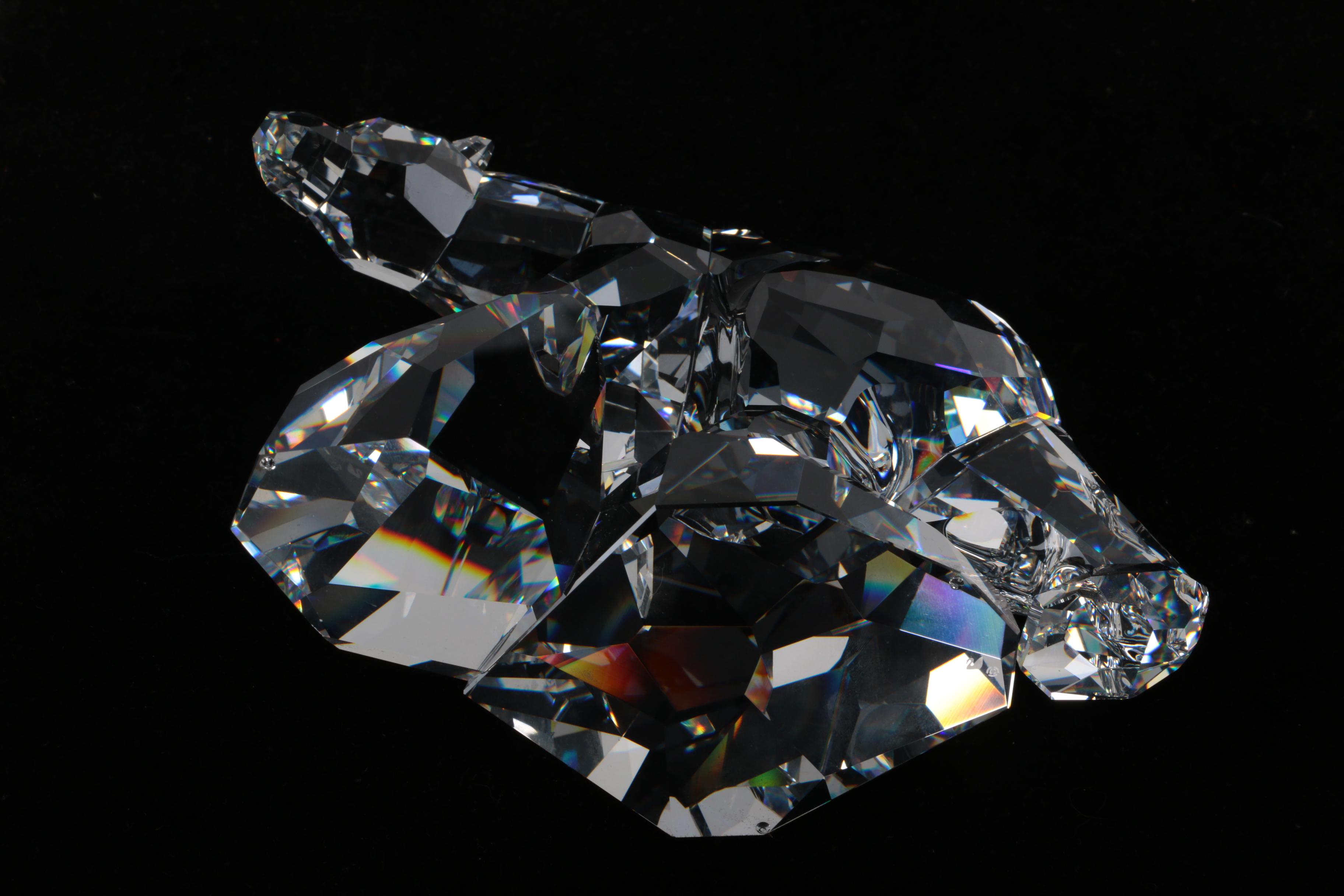 Swarovski "Nanuc Polar Bear" Crystal Figurine