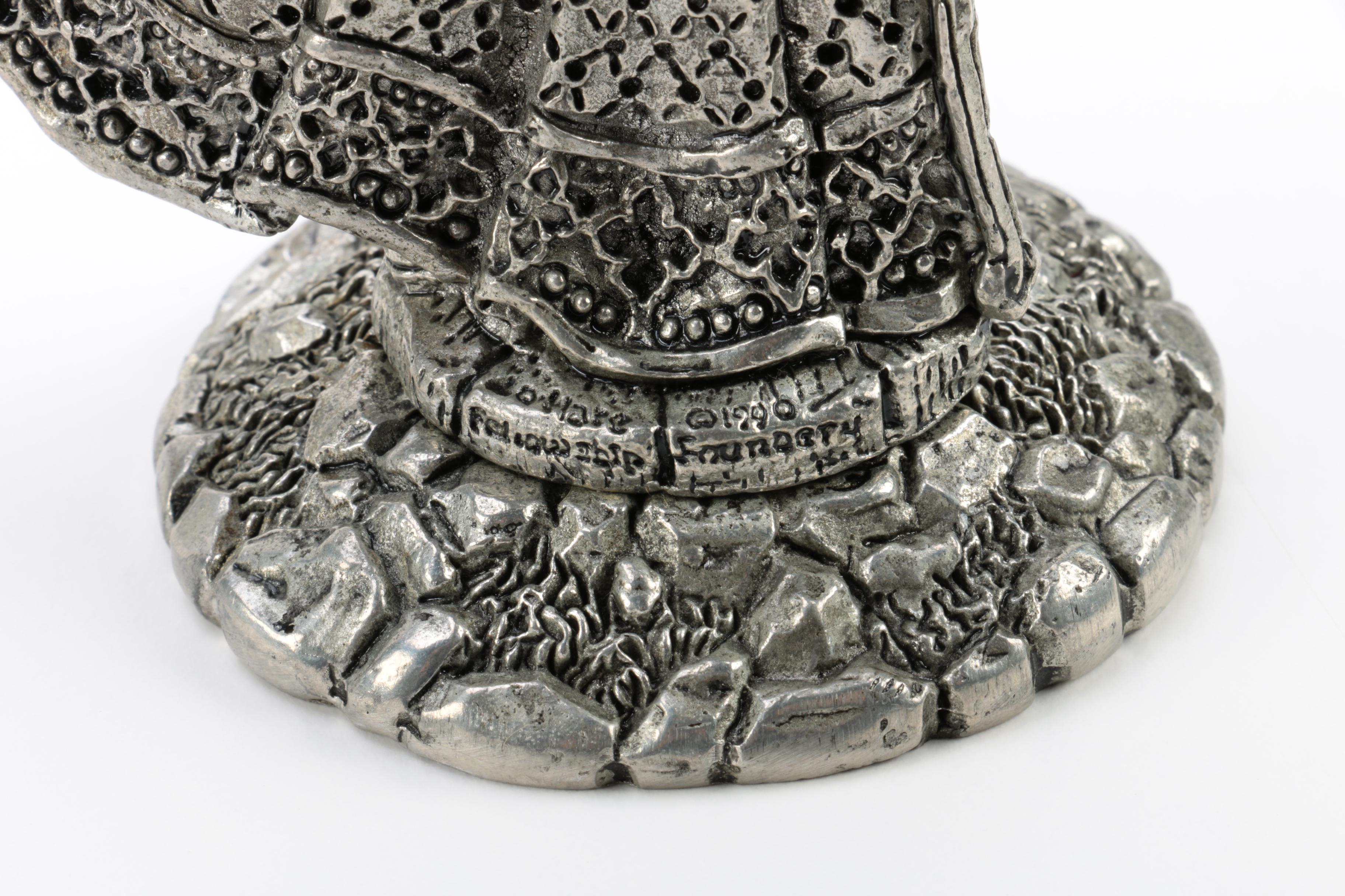 Fellowship Foundry Arthur and Guinevere Pewter Goblets