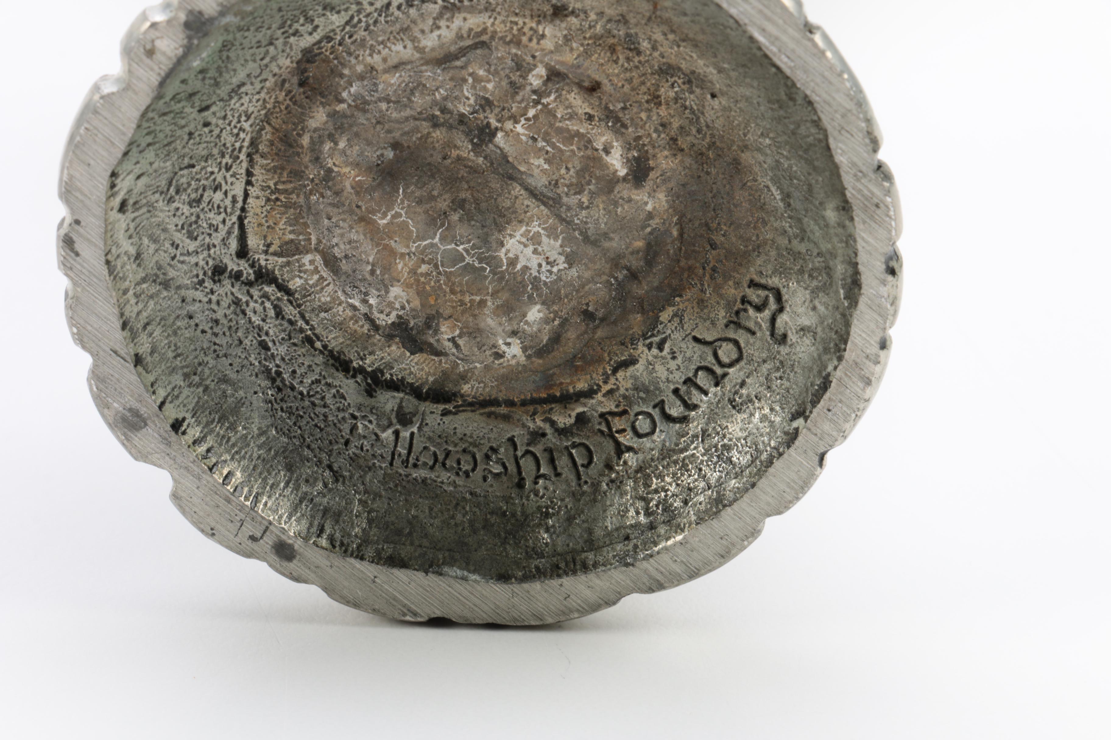 Fellowship Foundry Arthur and Guinevere Pewter Goblets