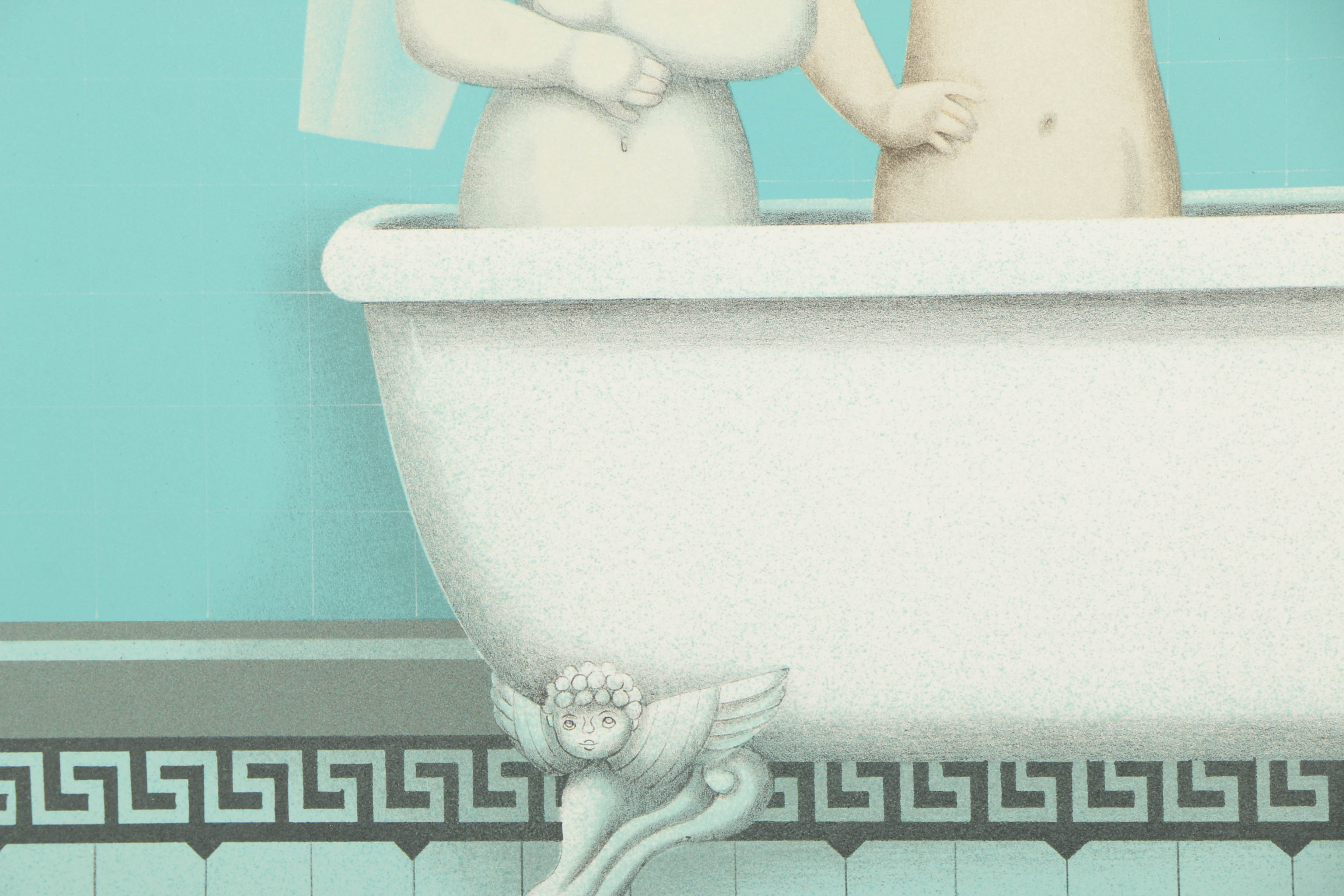 Jan Balet Lithograph "Second Honeymoon"