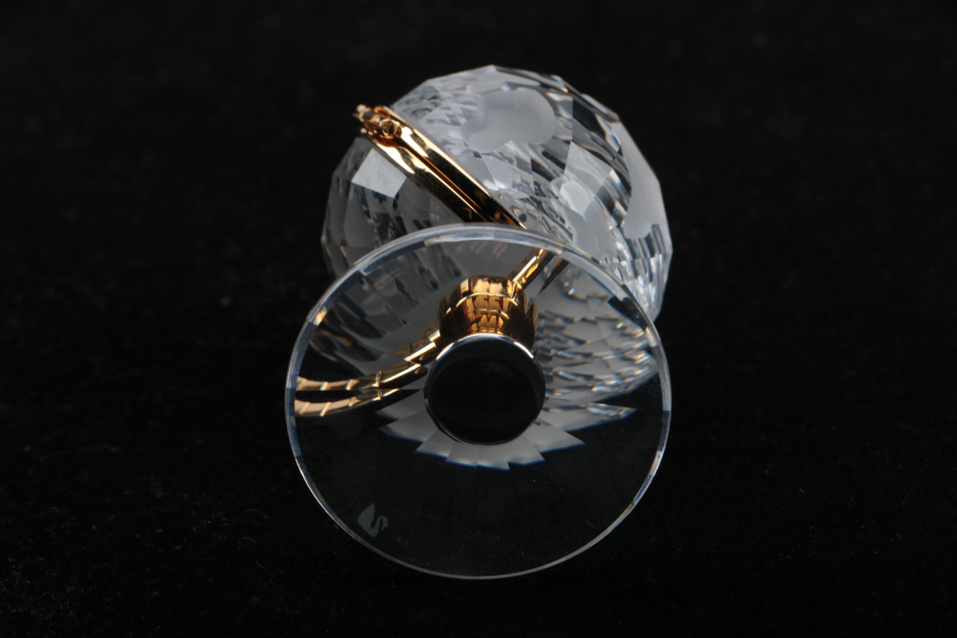 Swarovski Crystal "Secrets" Globe Figurine