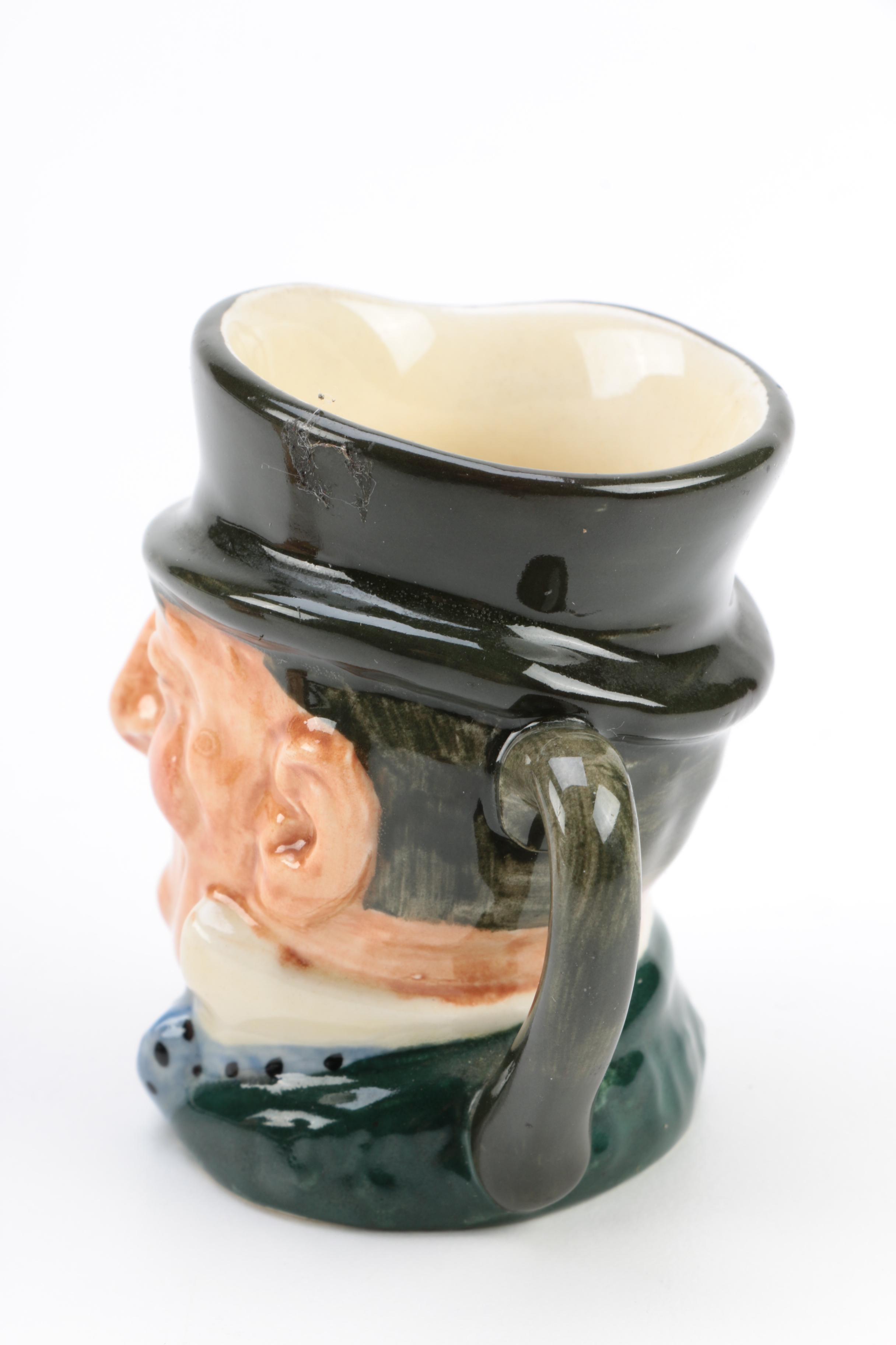 Royal Doulton Miniature Character Jugs Including Vintage 'Arry'