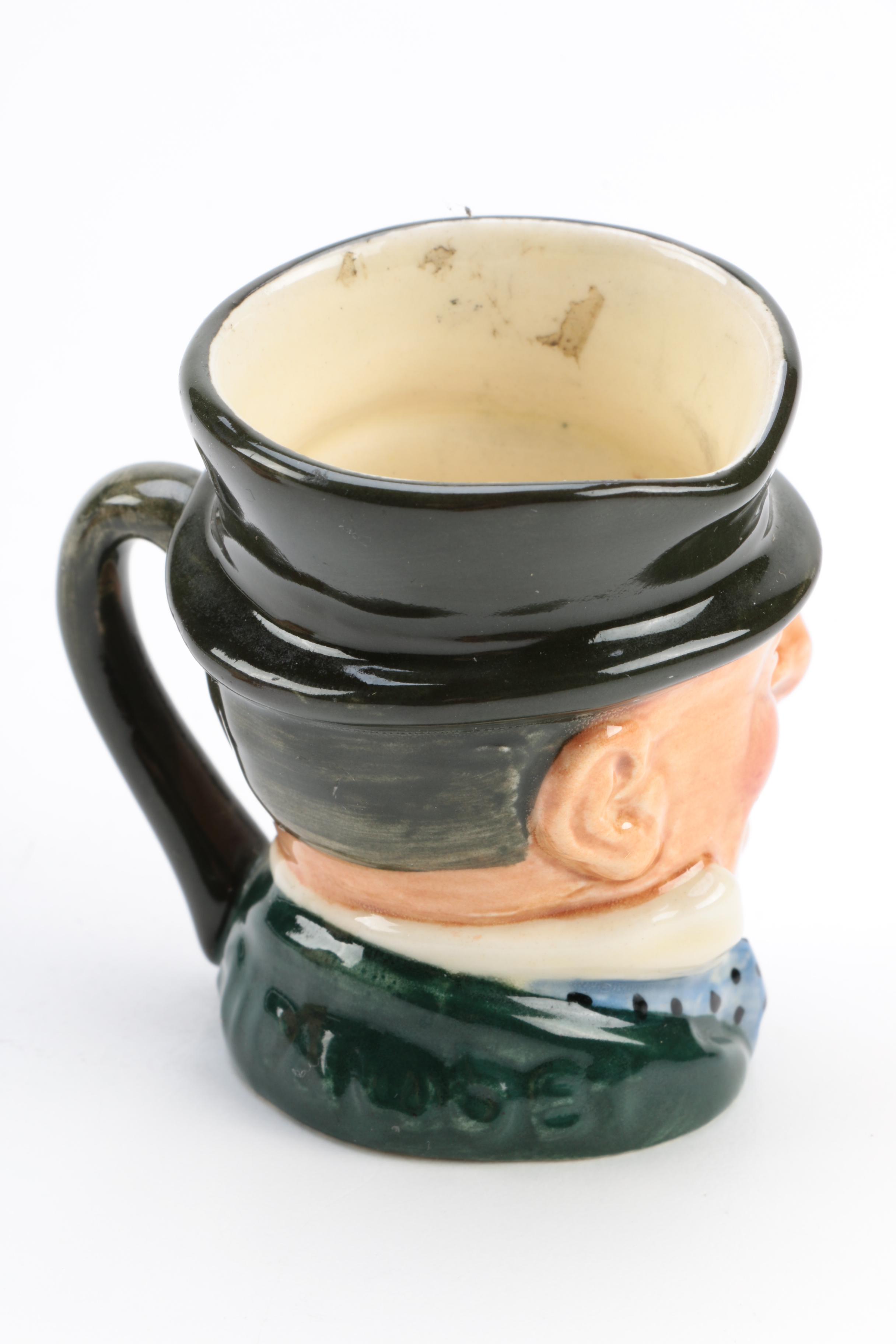 Royal Doulton Miniature Character Jugs Including Vintage 'Arry'