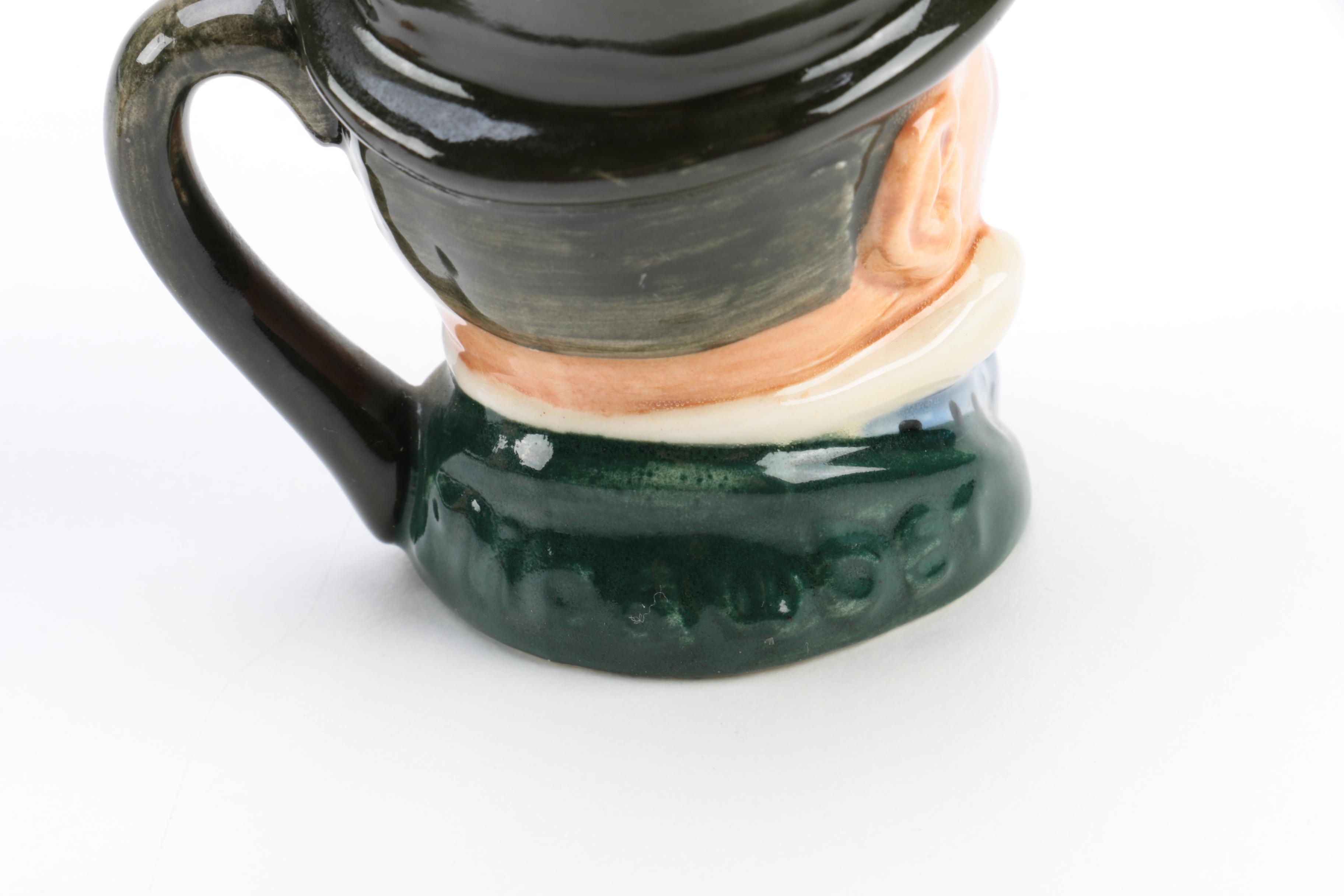 Royal Doulton Miniature Character Jugs Including Vintage 'Arry'