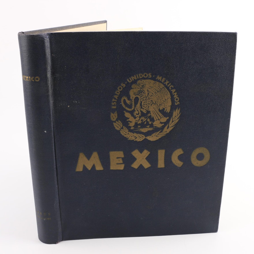 Mexico Postage Stamp Collection in Album