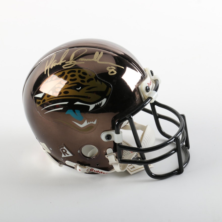Mark Brunell Autographed Jaguars Helmet
