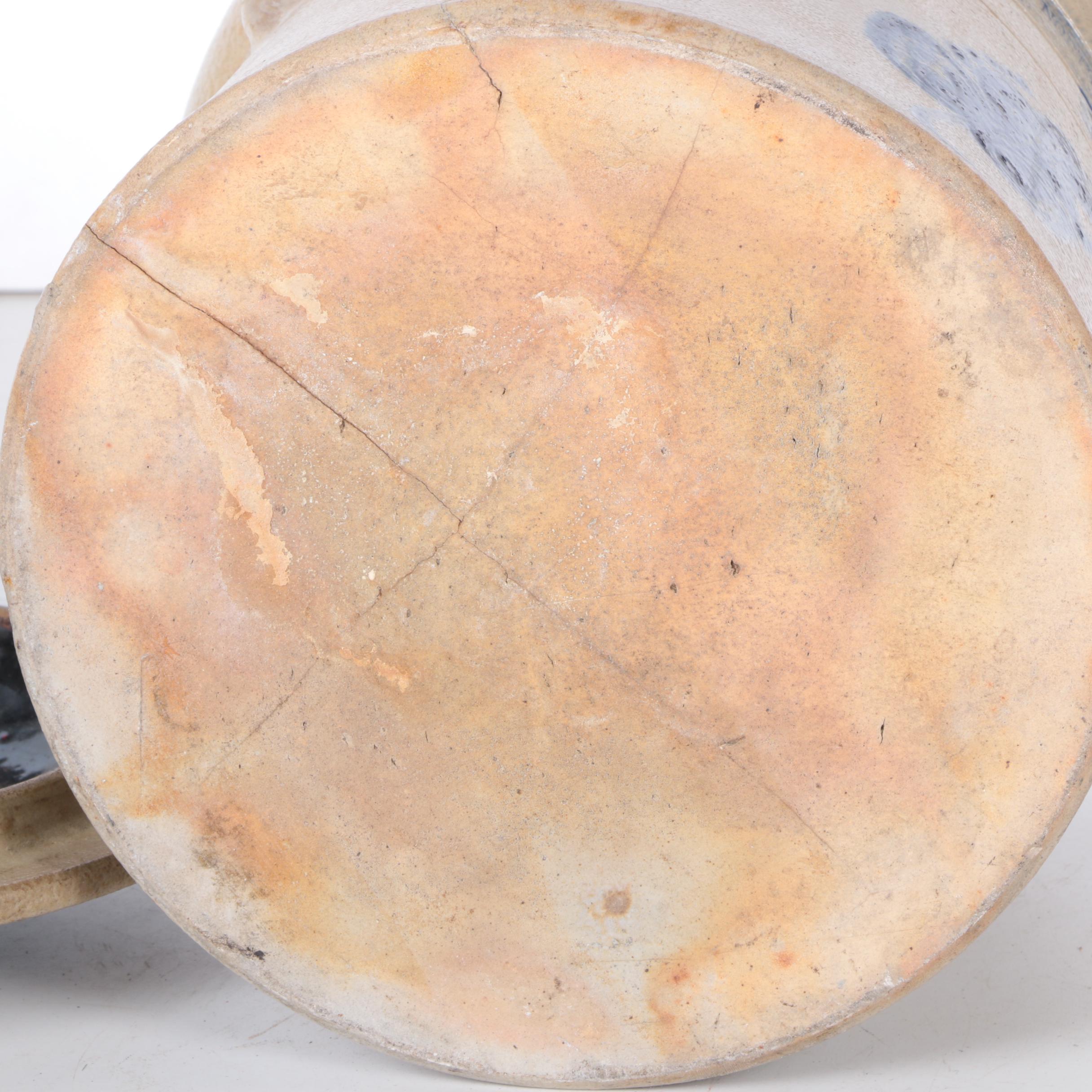 Antique E. Norton & Co. Bennington Vermont Lidded Stoneware Crock