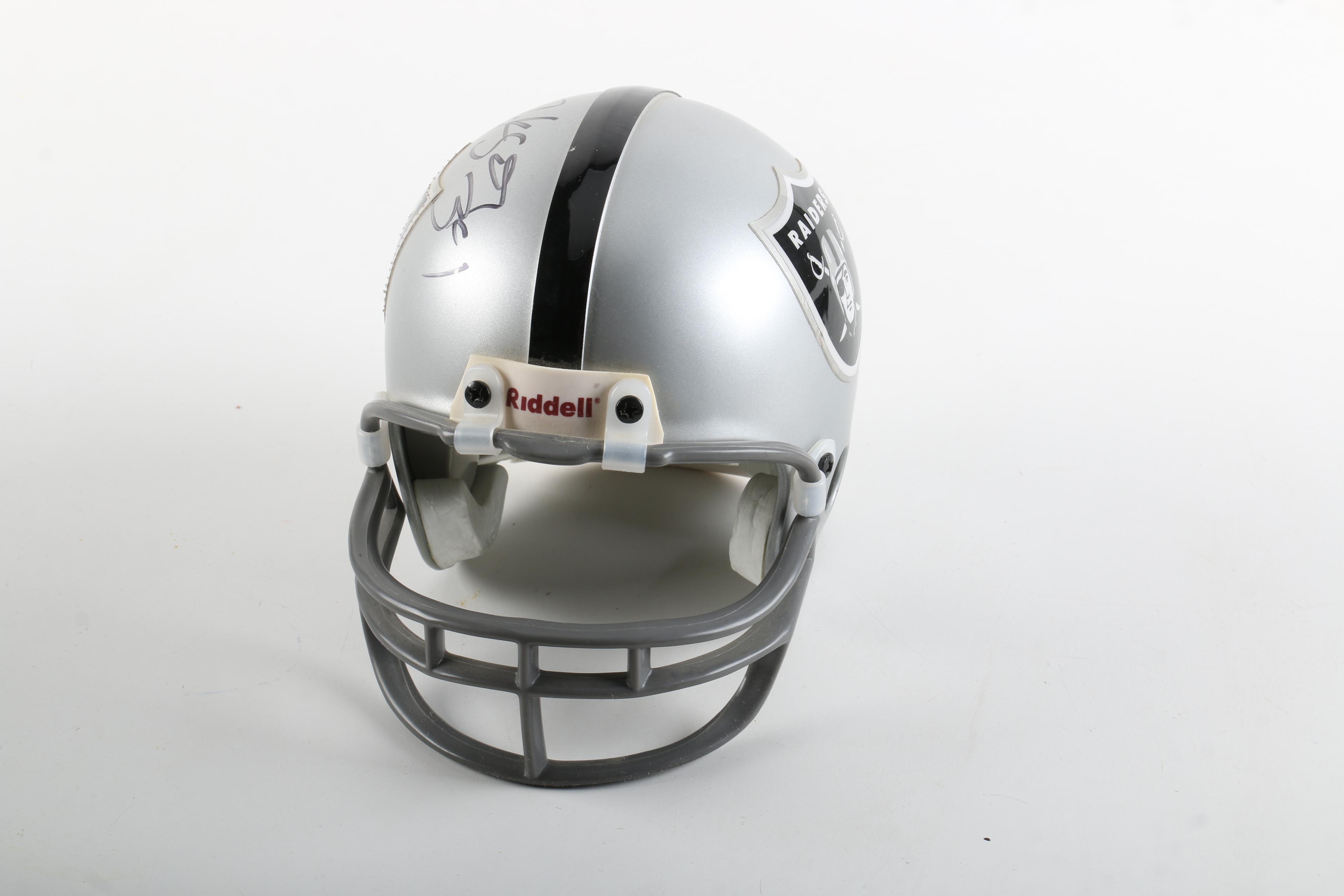 Bo Jackson Autographed Mini Helmet