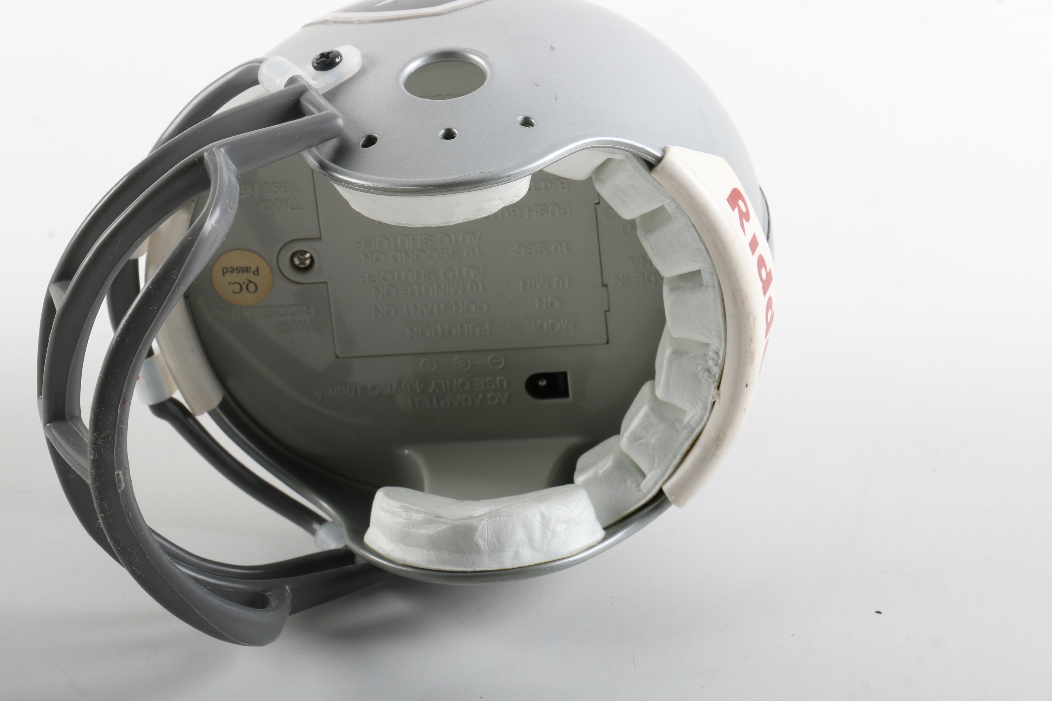 Bo Jackson Autographed Mini Helmet