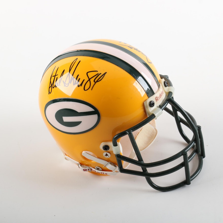 Green Bay Packers Autographed Miniature Helmet