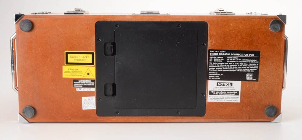 "Spirit of St. Louis" Audio System - Radio/CD/MP3 Player