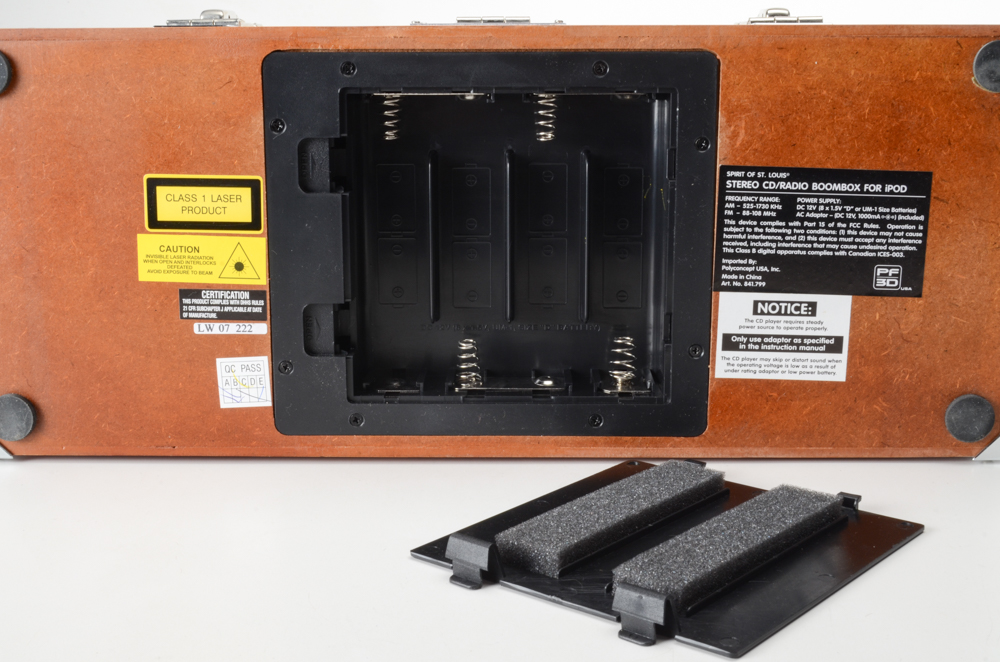 "Spirit of St. Louis" Audio System - Radio/CD/MP3 Player