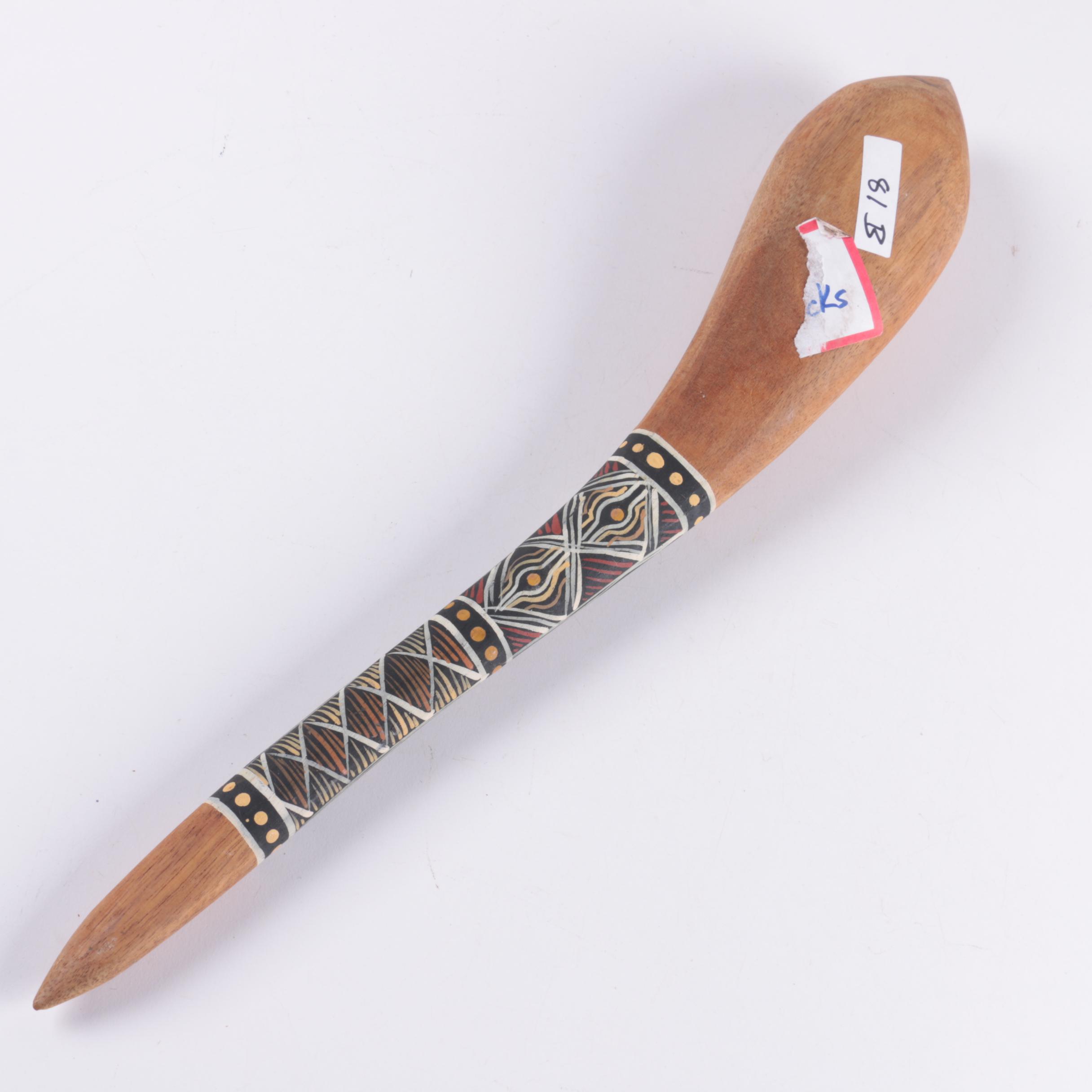 Aboriginal Style Throwing Stick