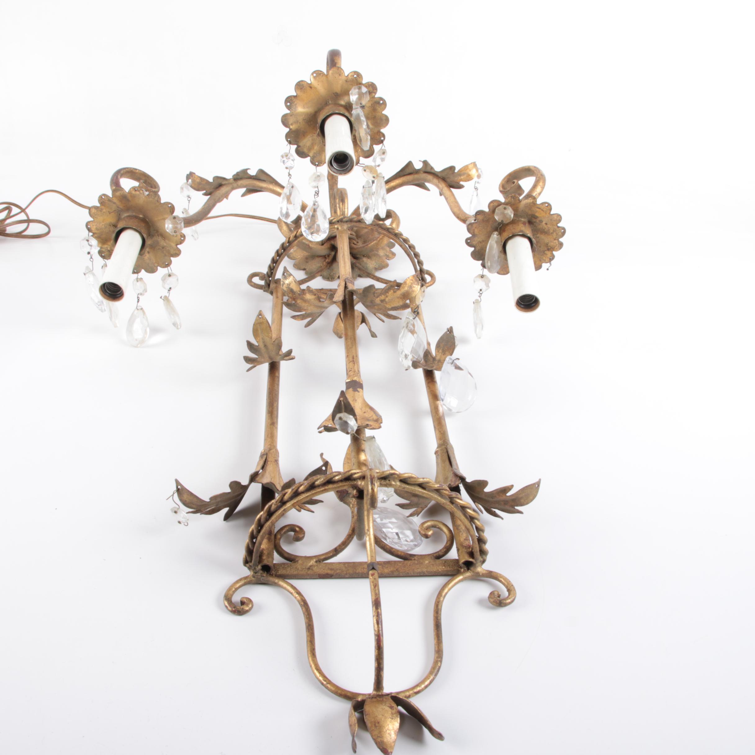 Candlestick Wall Sconce