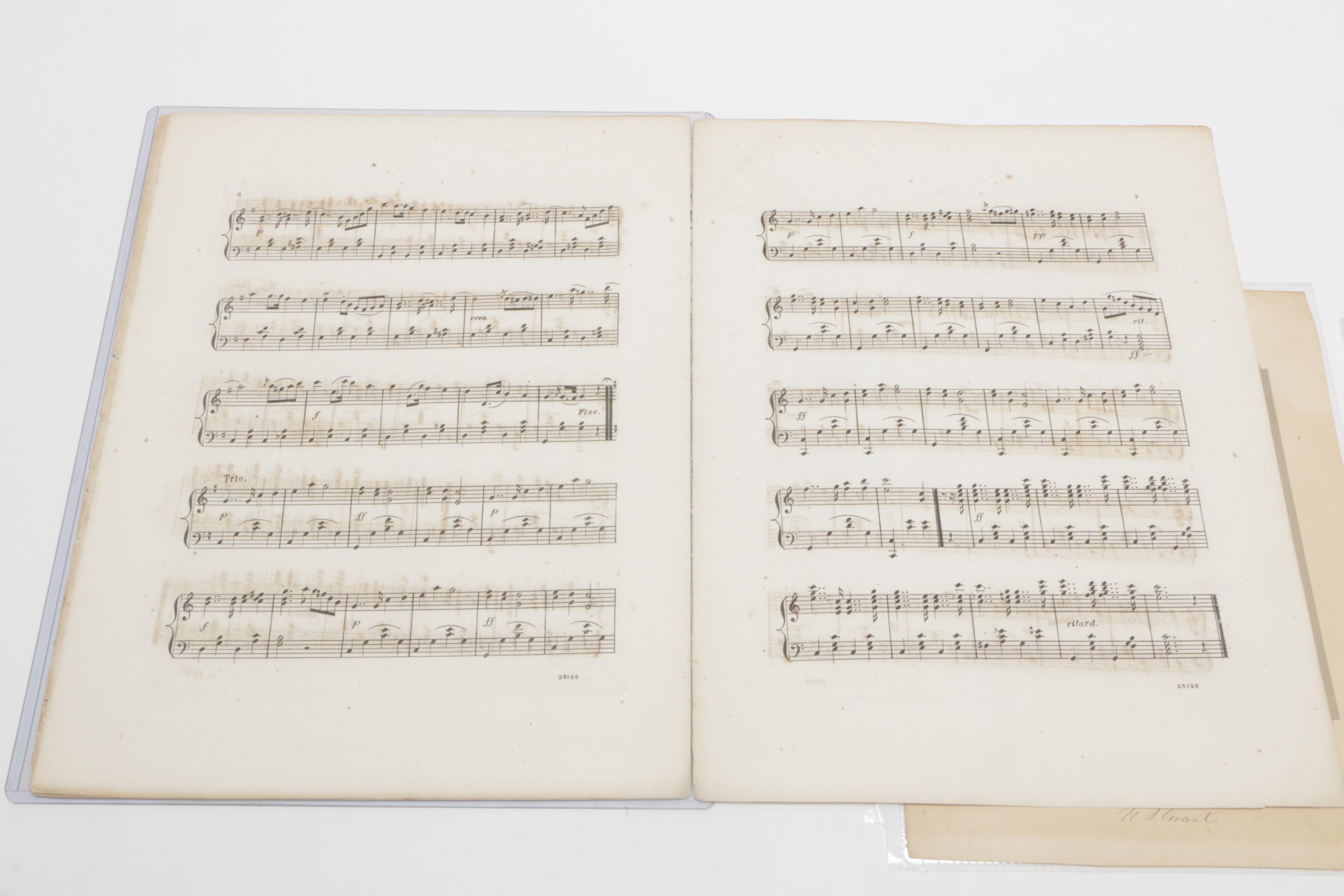 Ulysses S. Grant Related Lithograph Prints, Portraits, and Sheet Music